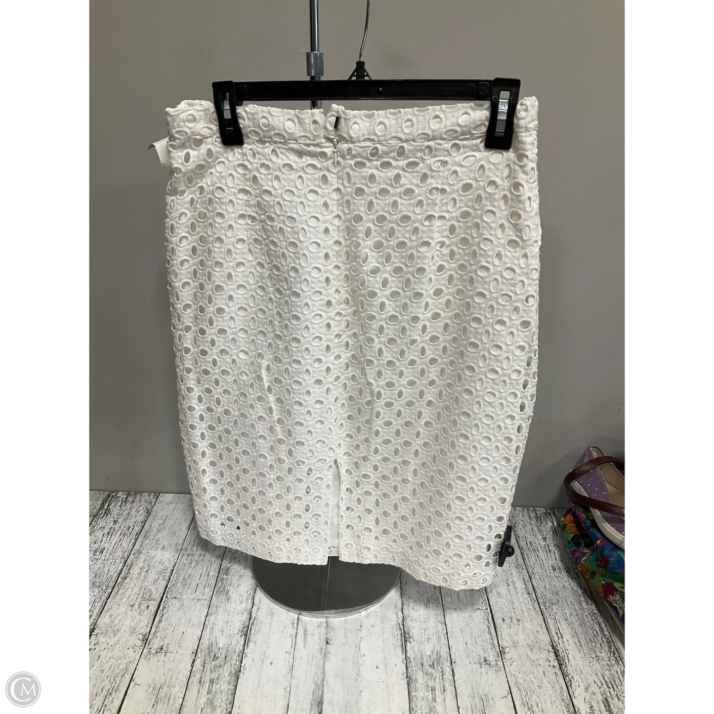 Skirt Midi By Cremieux In White, Size: 12