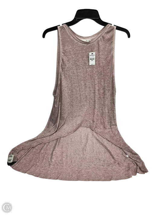Top Sleeveless Basic By Express In Mauve, Size: S