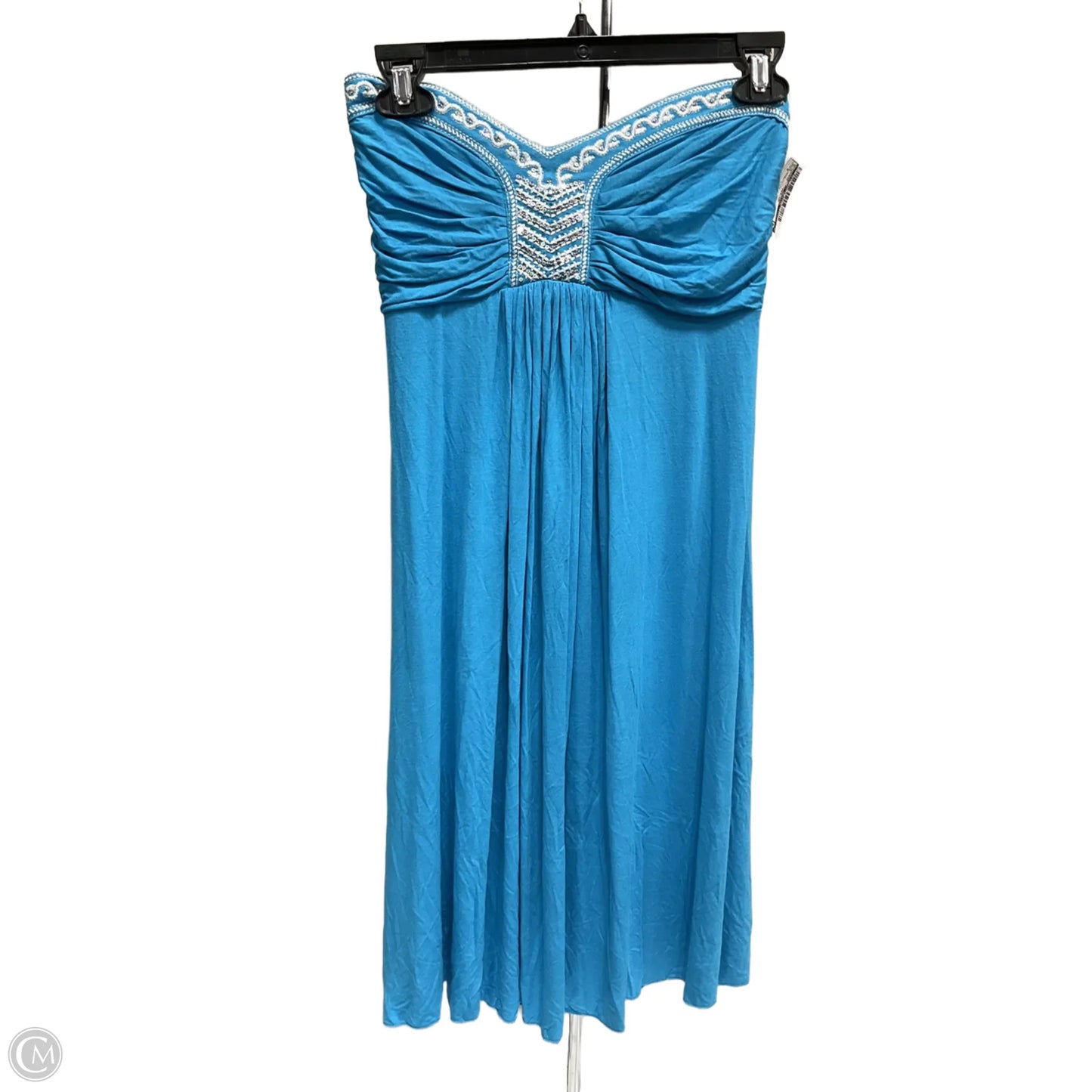 Swimwear Cover-up By Clothes Mentor In Blue, Size: S