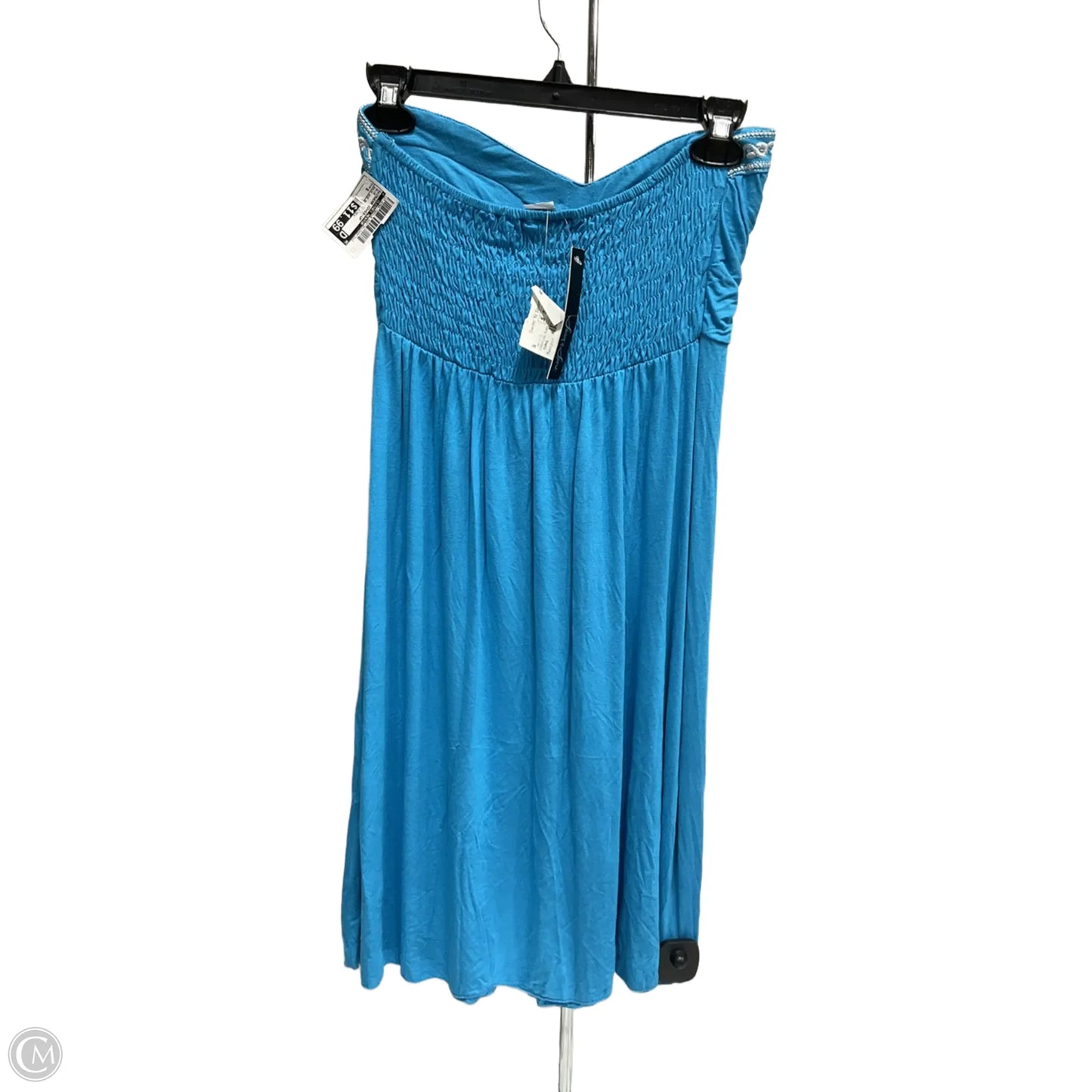 Swimwear Cover-up By Clothes Mentor In Blue, Size: S
