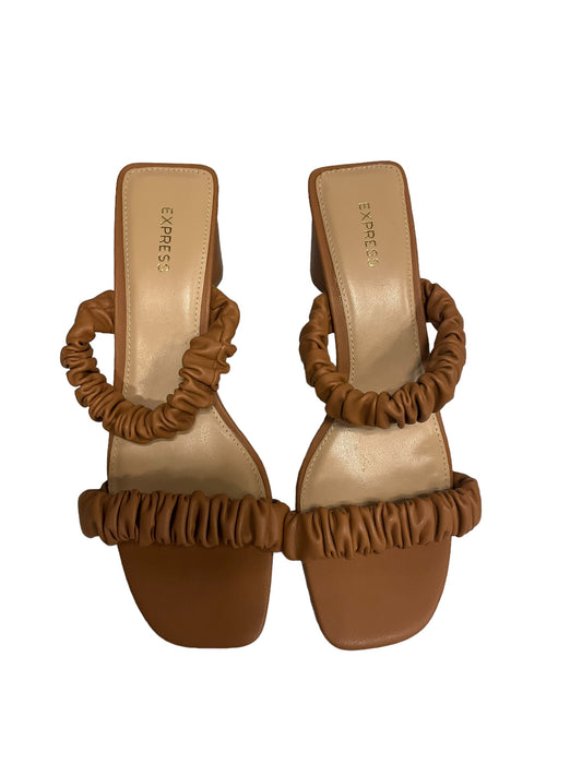 Sandals Heels Block By Express  Size: 10