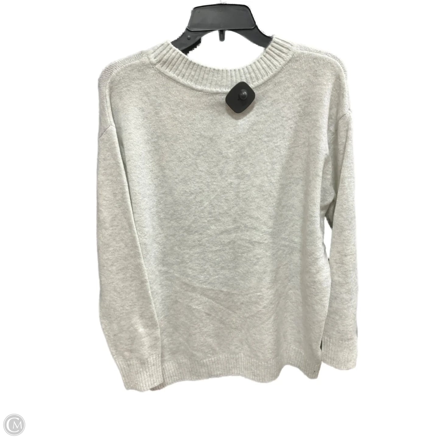 Sweater By Loft In Grey, Size: L
