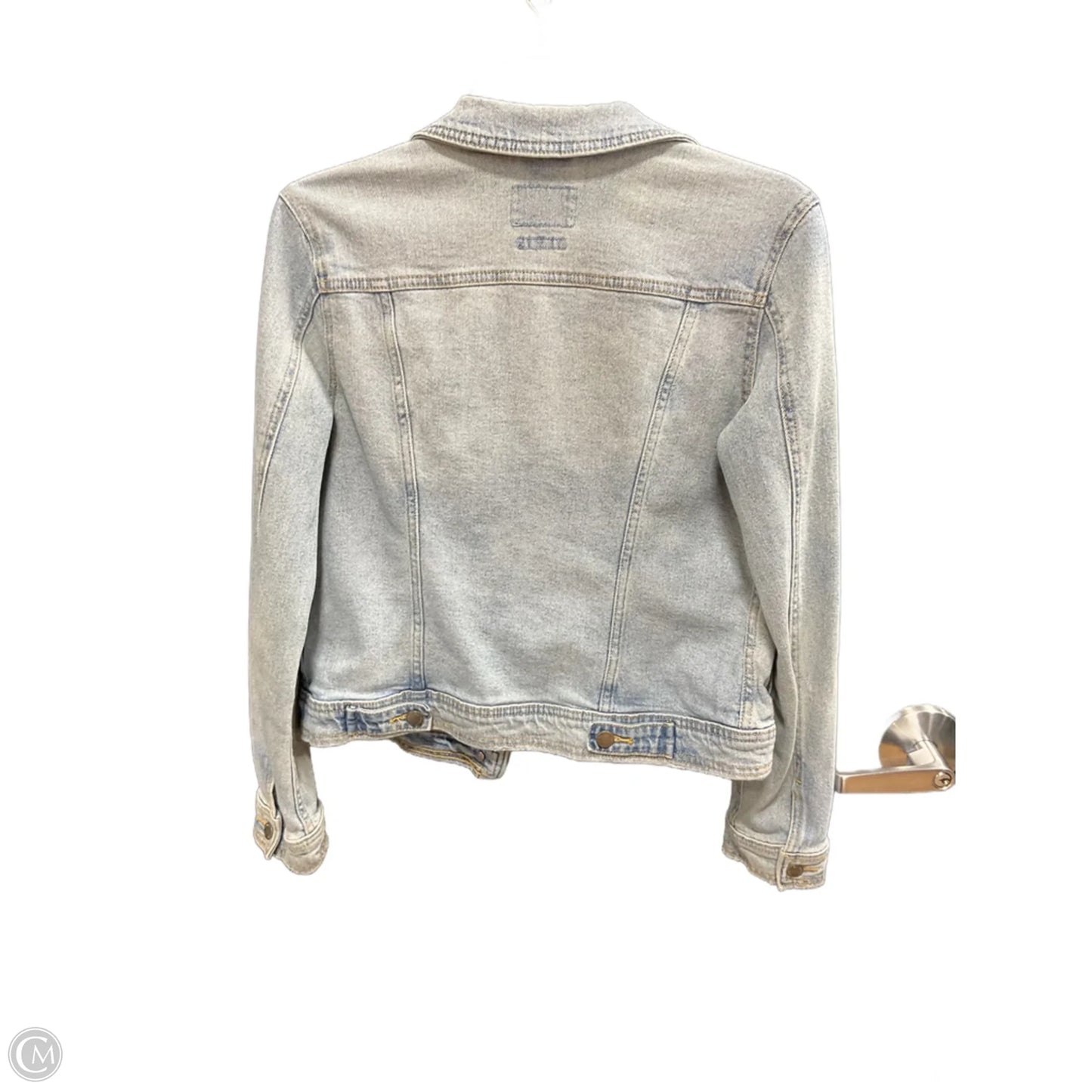 Jacket Denim By Universal Thread In Blue Denim, Size: S