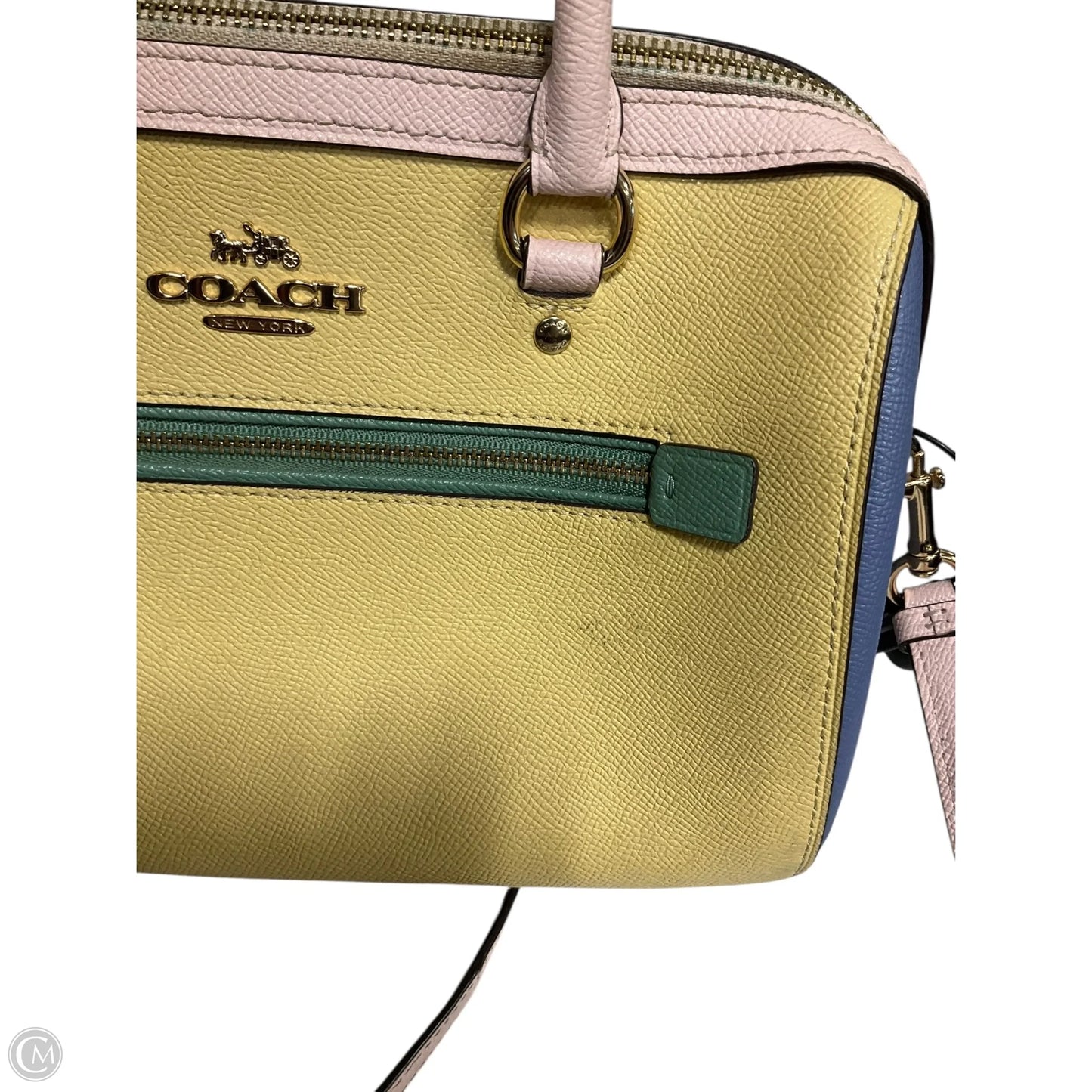Crossbody Designer By Coach, Size: Large
