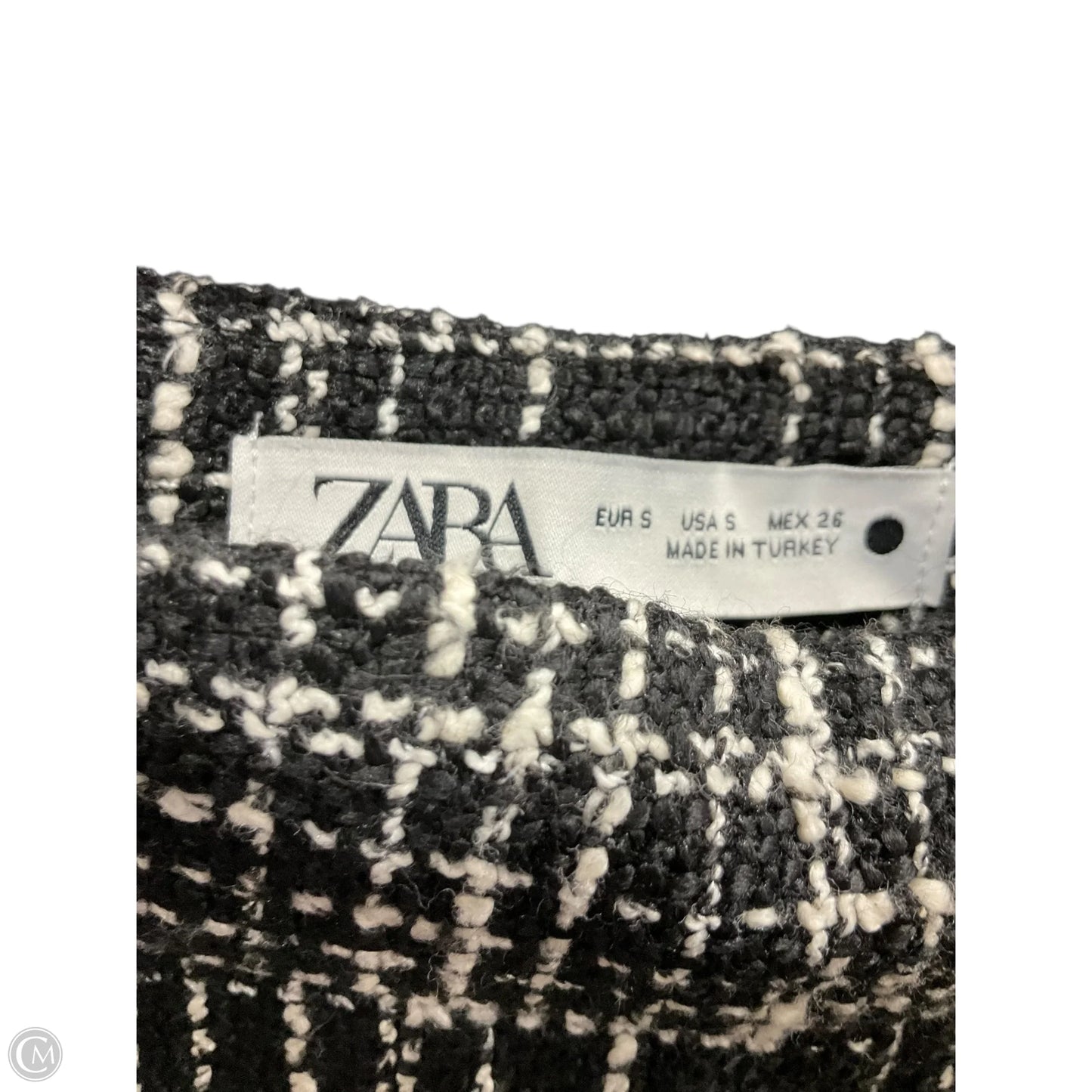 Pants Dress By Zara In Chevron Pattern, Size: S