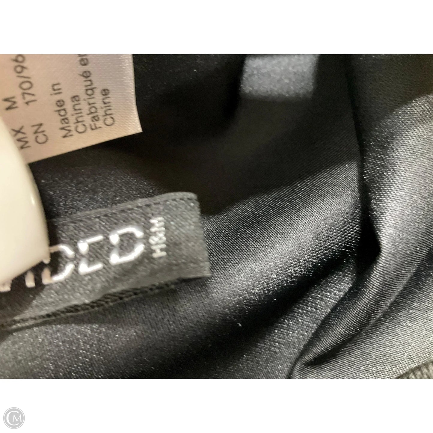 Top Sleeveless By H&m In Black, Size: M