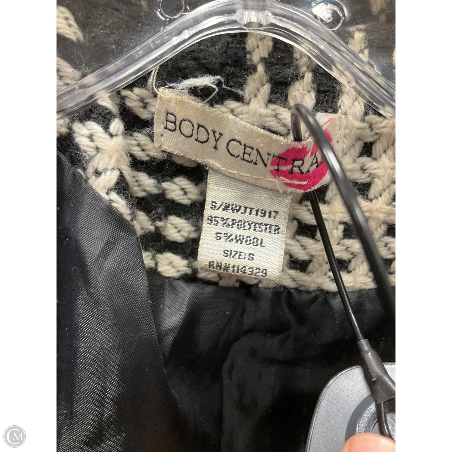 Jacket Other By Body Central In Plaid Pattern, Size: S