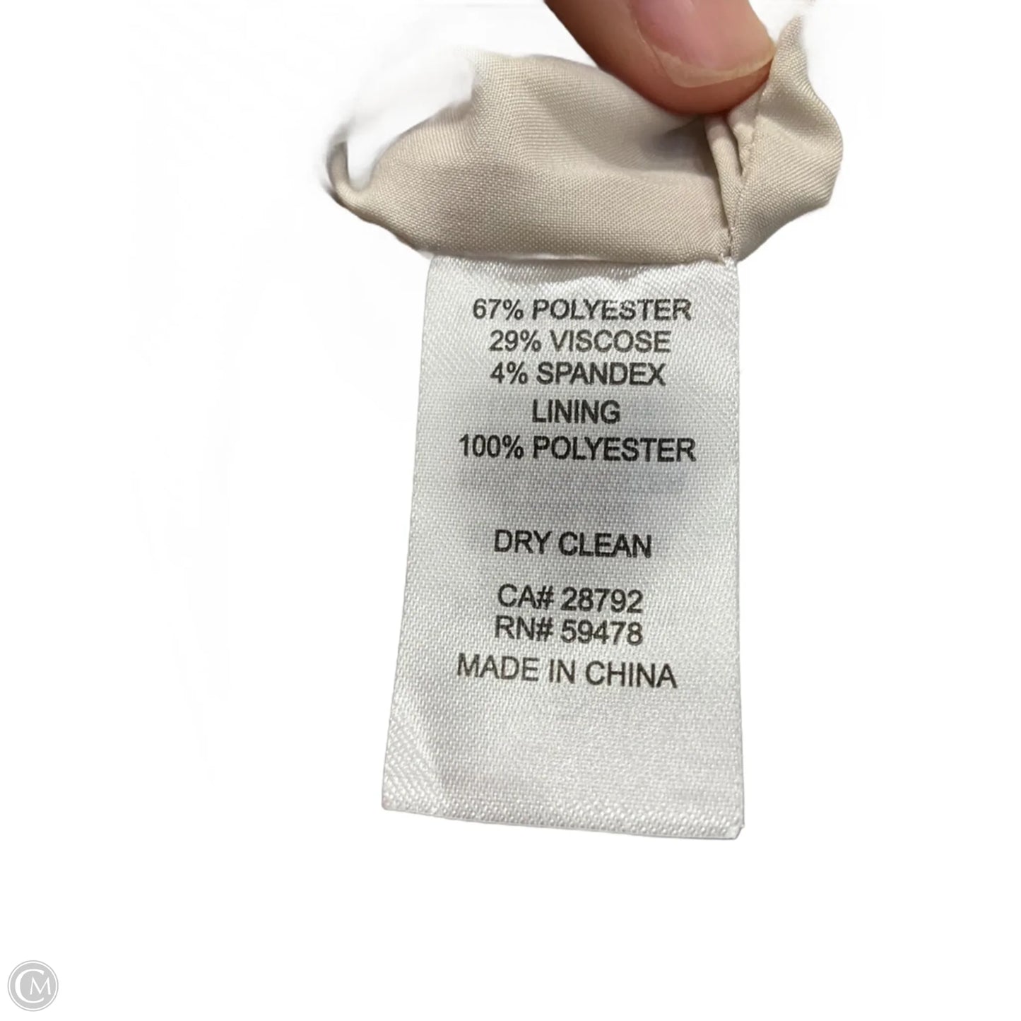 Jacket Other By Rachel Zoe In Beige, Size: M