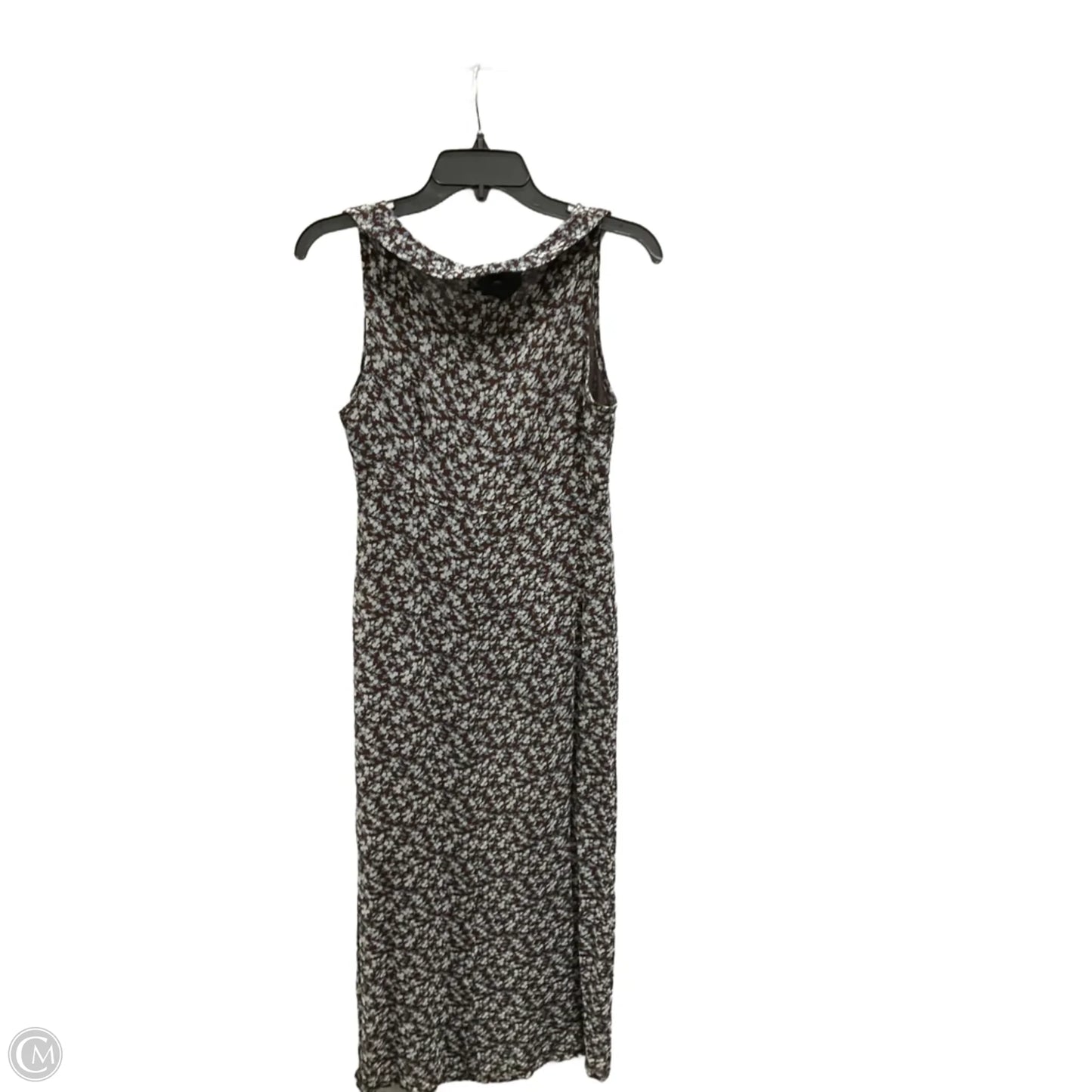 Dress Casual Maxi By Cmc In Brown, Size: 4