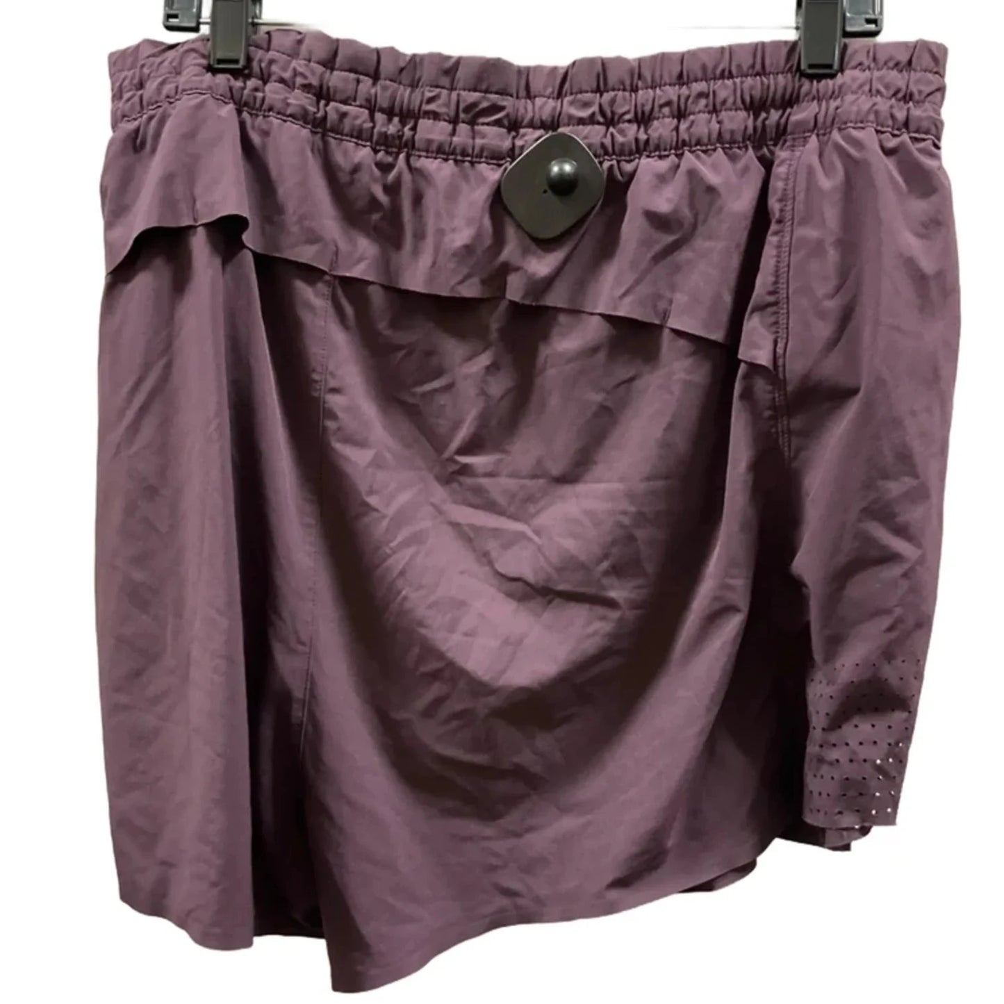 Athletic Shorts By Athleta In Purple, Size: 2x