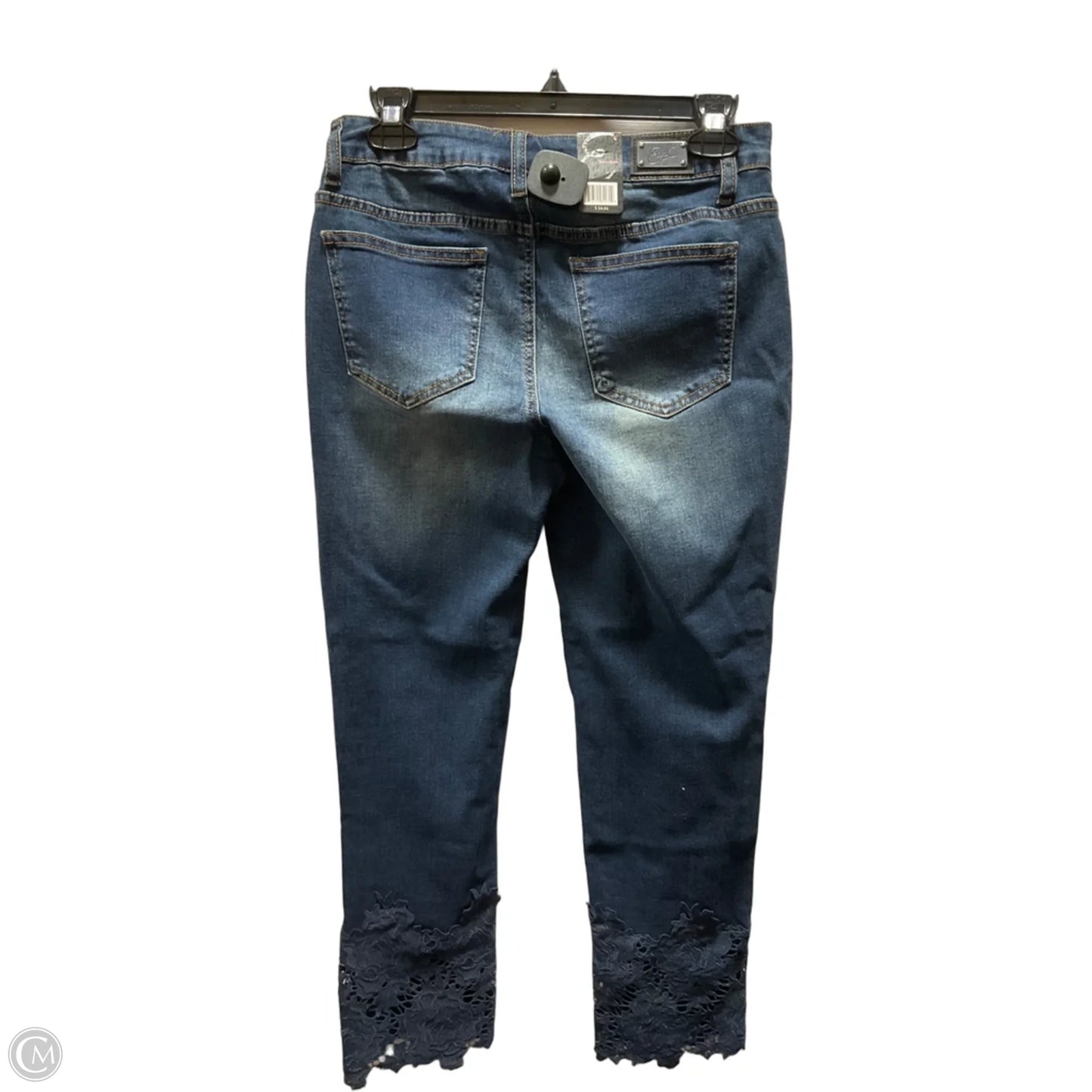 Jeans Straight By Earl Jean In Blue Denim, Size: 6