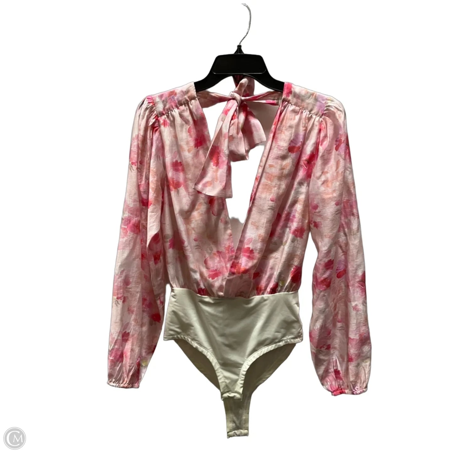 Top Long Sleeve By Hello Molly In Floral Print, Size: S