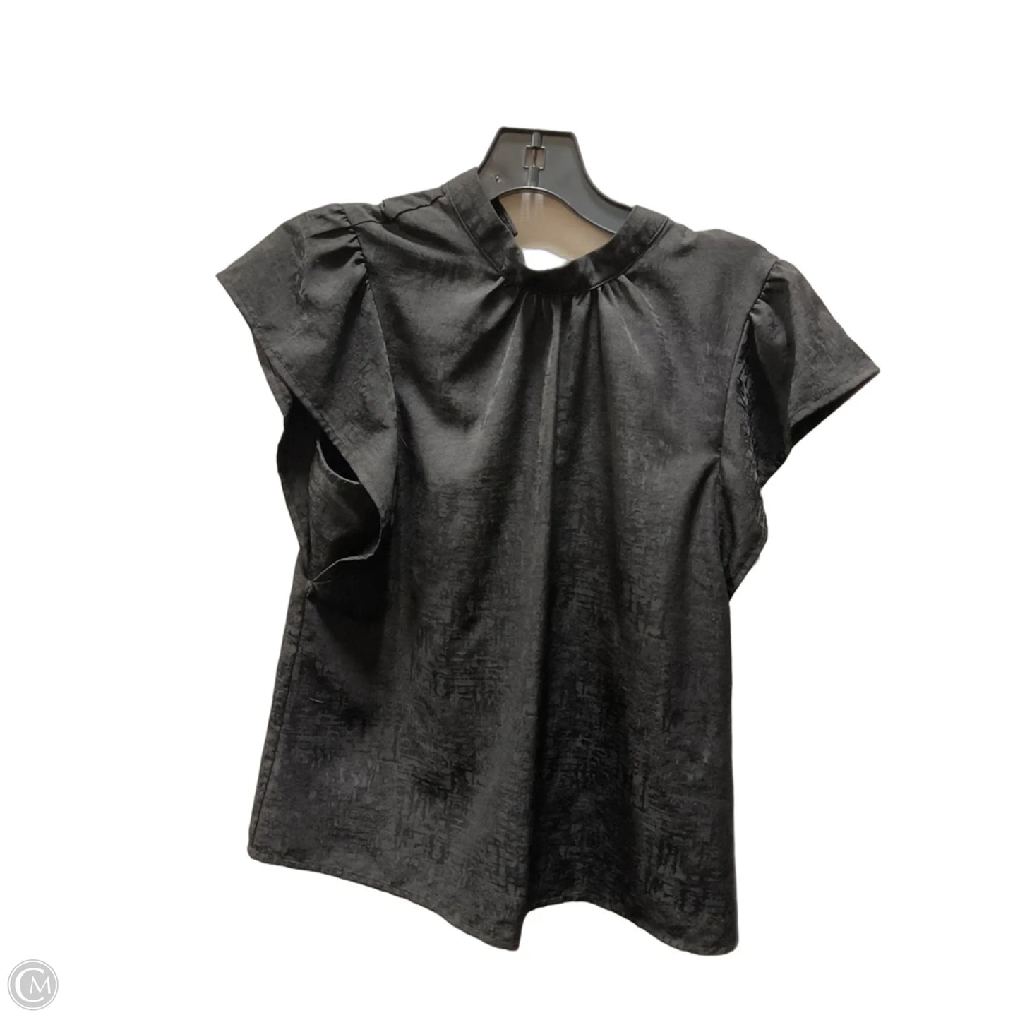 Top Short Sleeve By Nine West In Black, Size: S