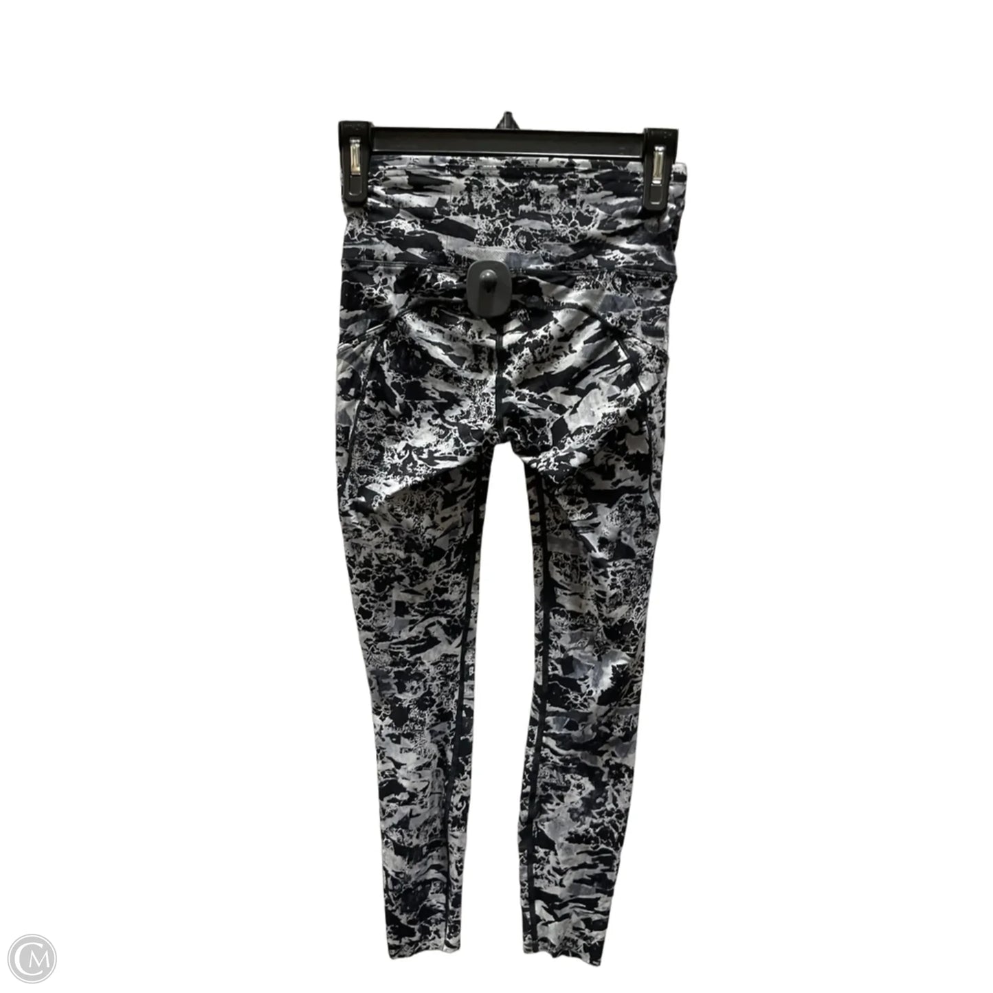 Athletic Leggings By Lululemon In Grey, Size: 4