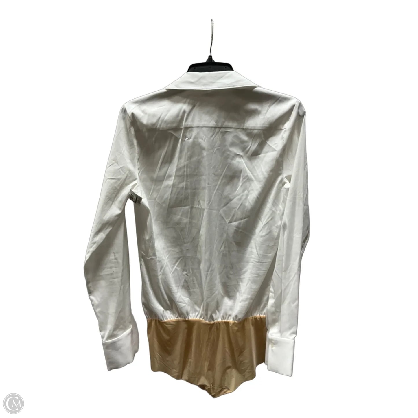 Blouse Long Sleeve By Cma In White, Size: M