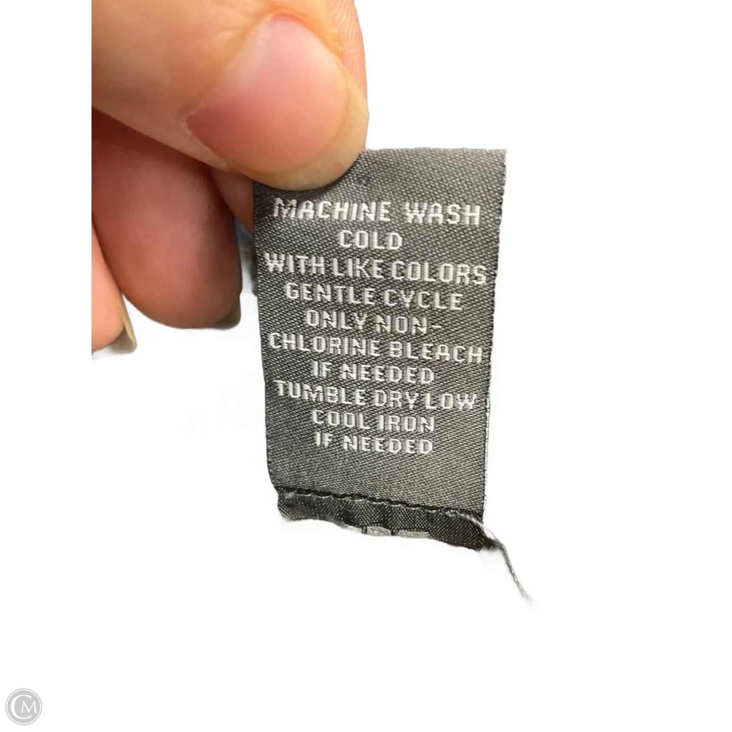 Cardigan By Chelsea And Theodore In Grey & Orange, Size: L