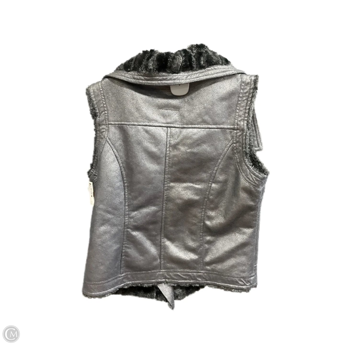 Vest Faux Fur & Sherpa By Olive And Oak In Black, Size: M