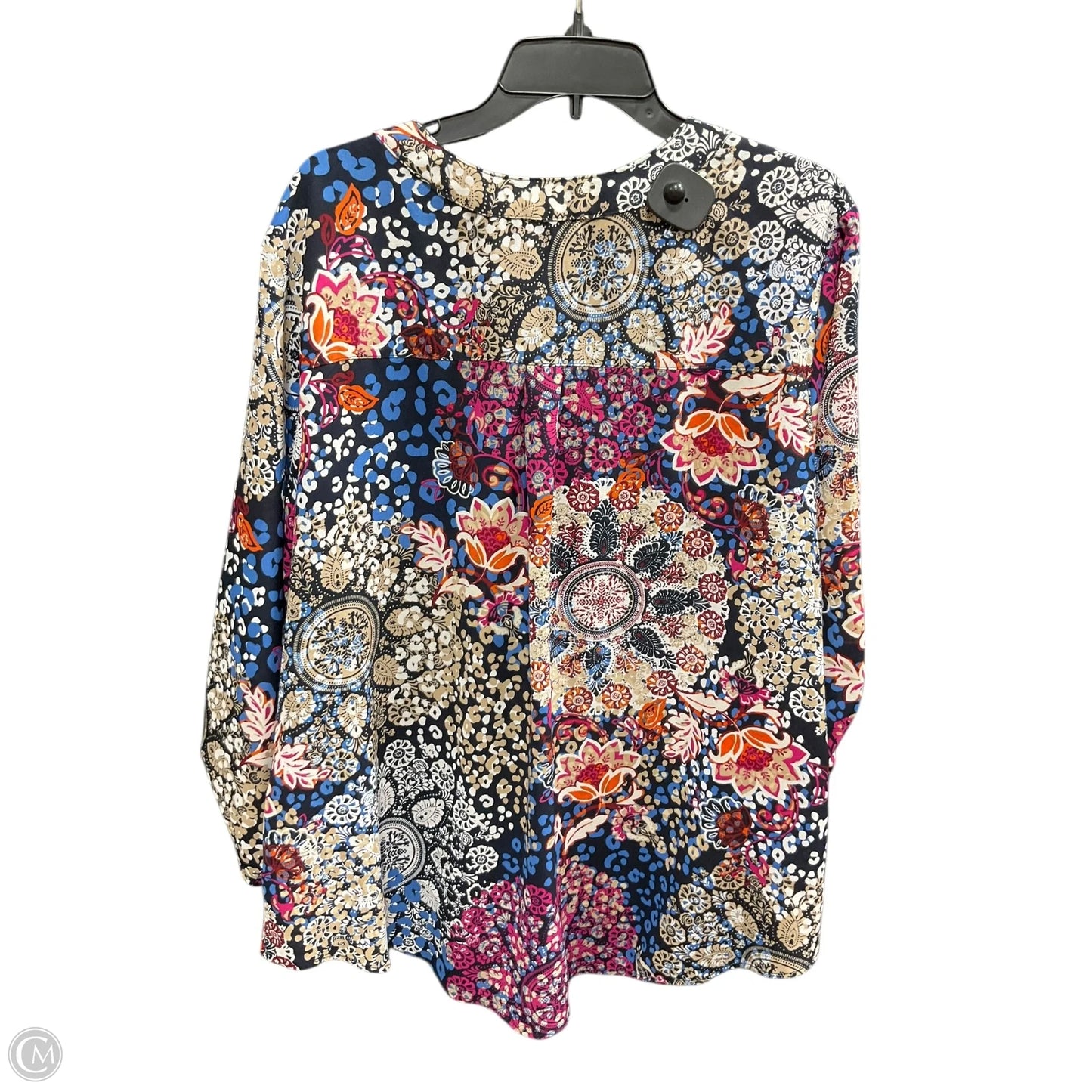 Top 3/4 Sleeve By Ruby Rd In Multi-colored, Size: 2x