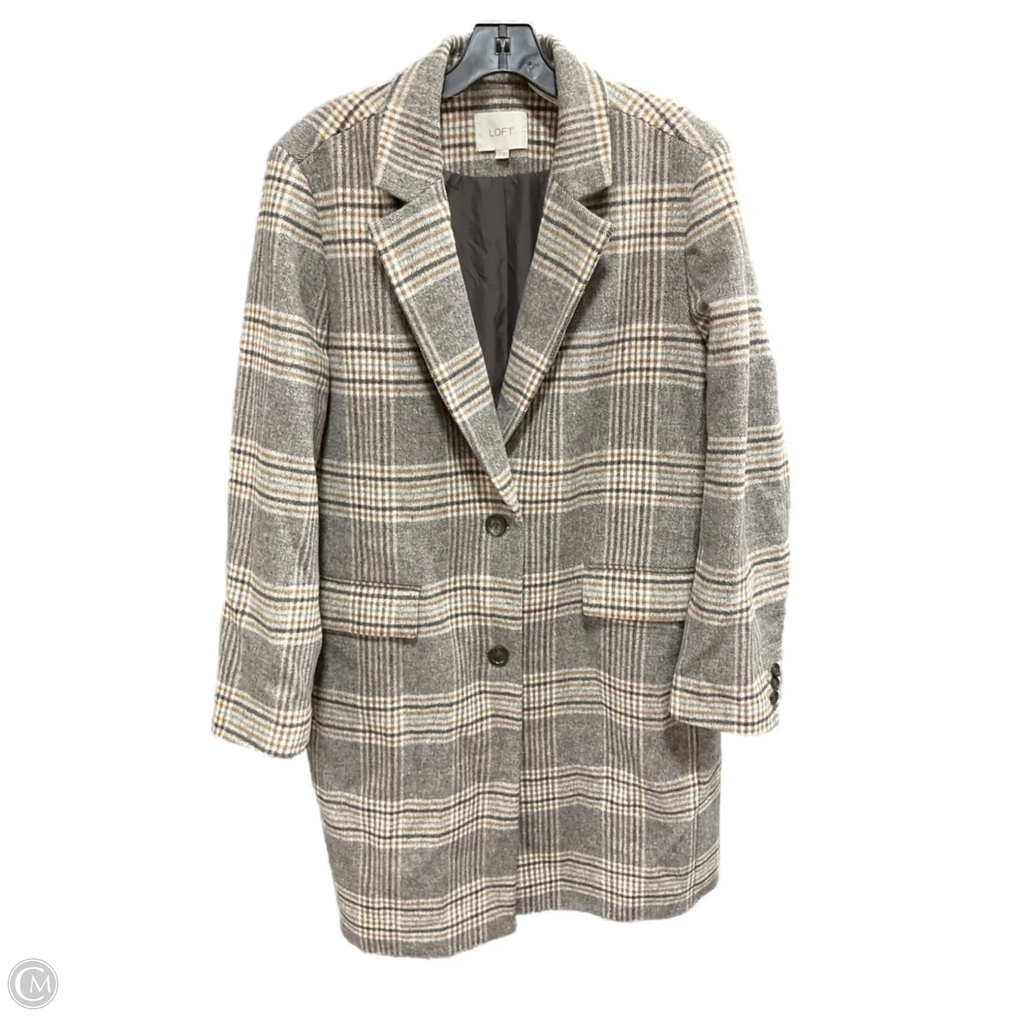 Coat Faux Fur & Sherpa By Loft In Brown, Size: Xl
