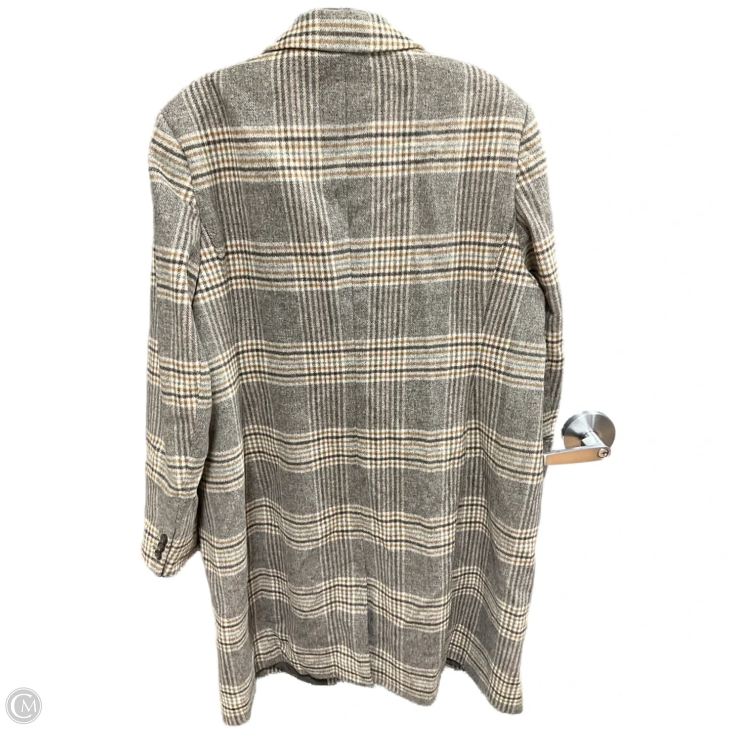 Coat Faux Fur & Sherpa By Loft In Brown, Size: Xl