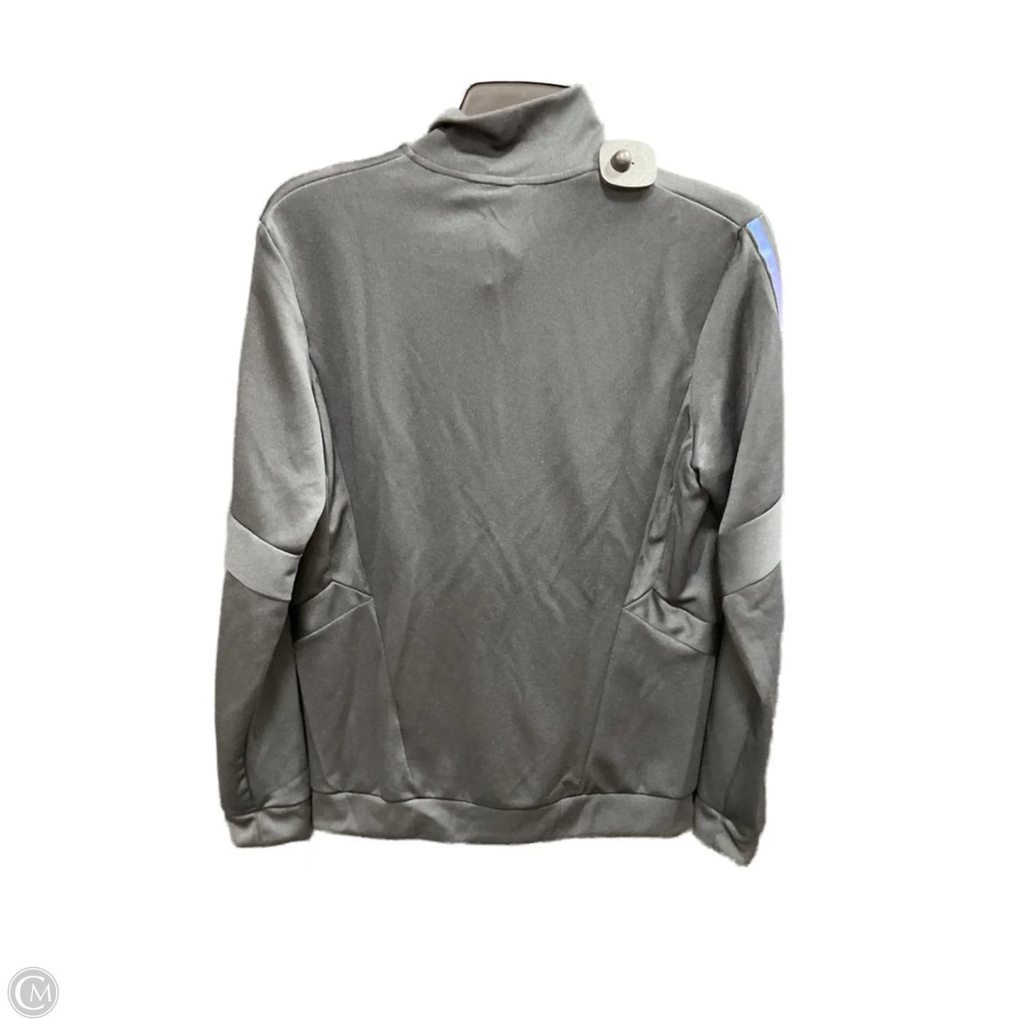 Athletic Jacket By Adidas In Black, Size: M