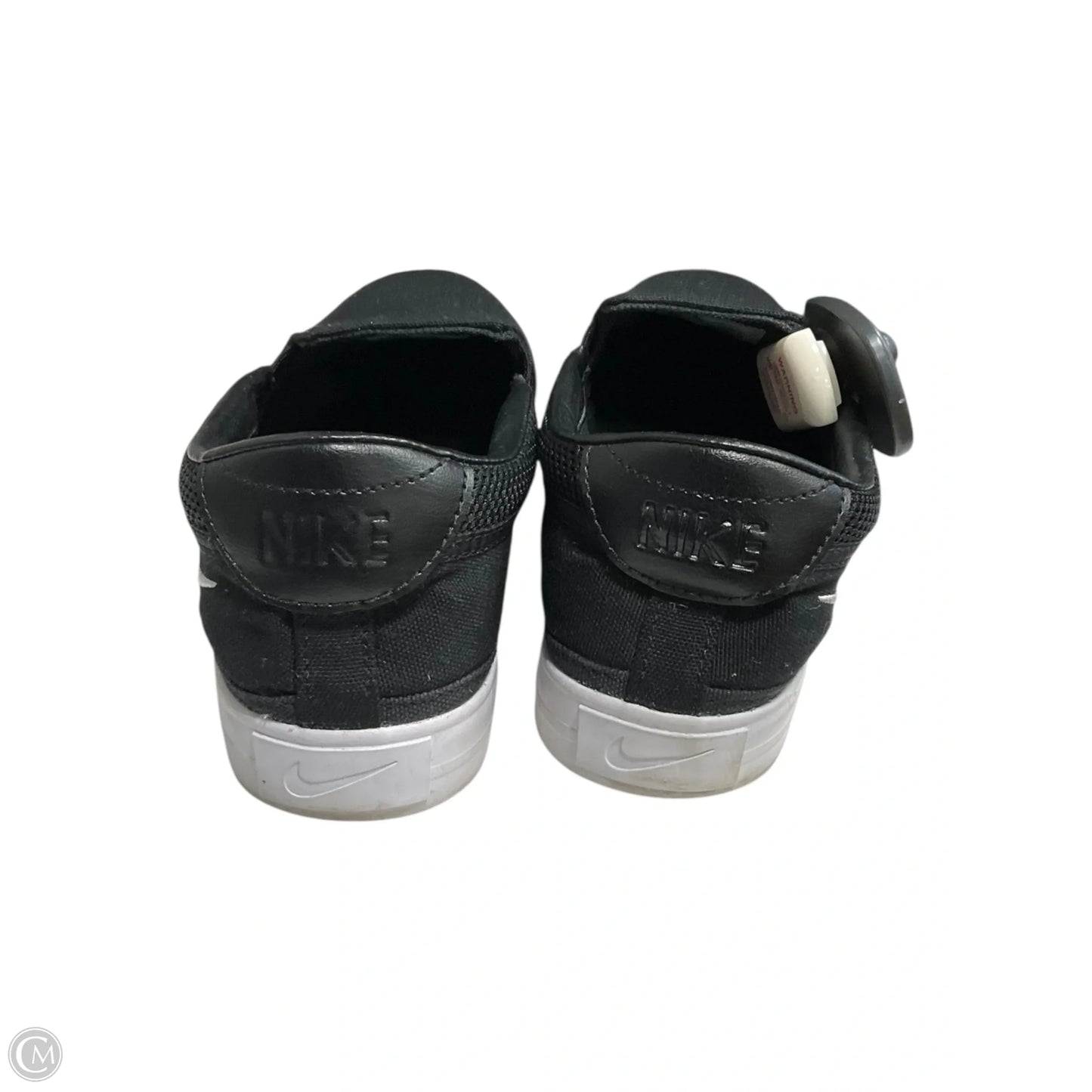 Shoes Flats By Nike In Black, Size: 8
