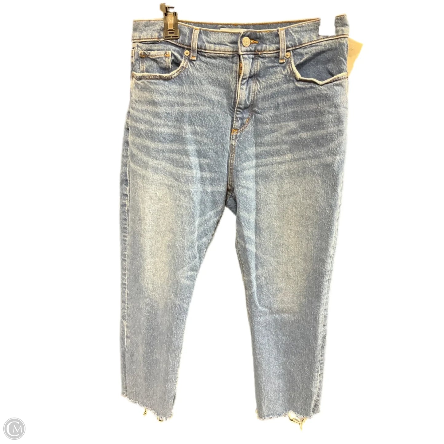 Jeans Skinny By Loft In Blue Denim, Size: 8