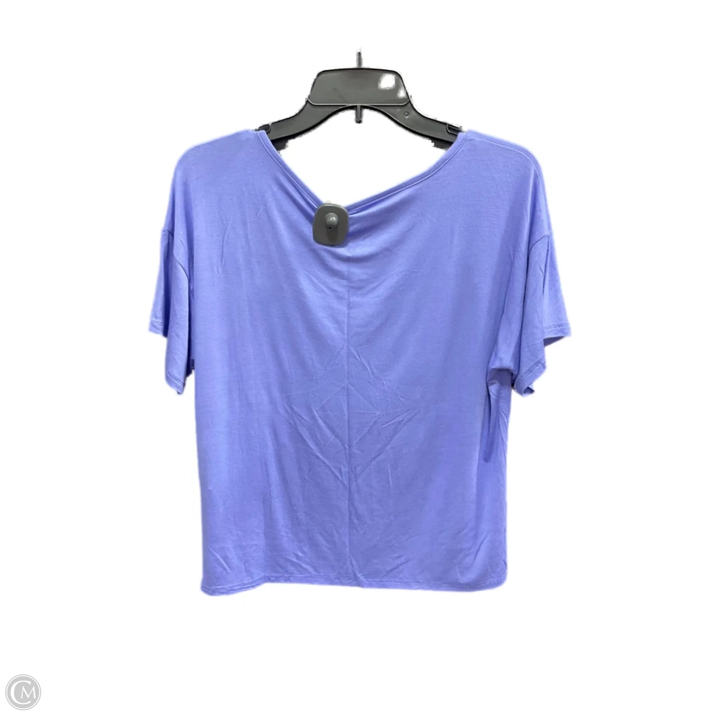 Top Short Sleeve By Inc In Blue, Size: M