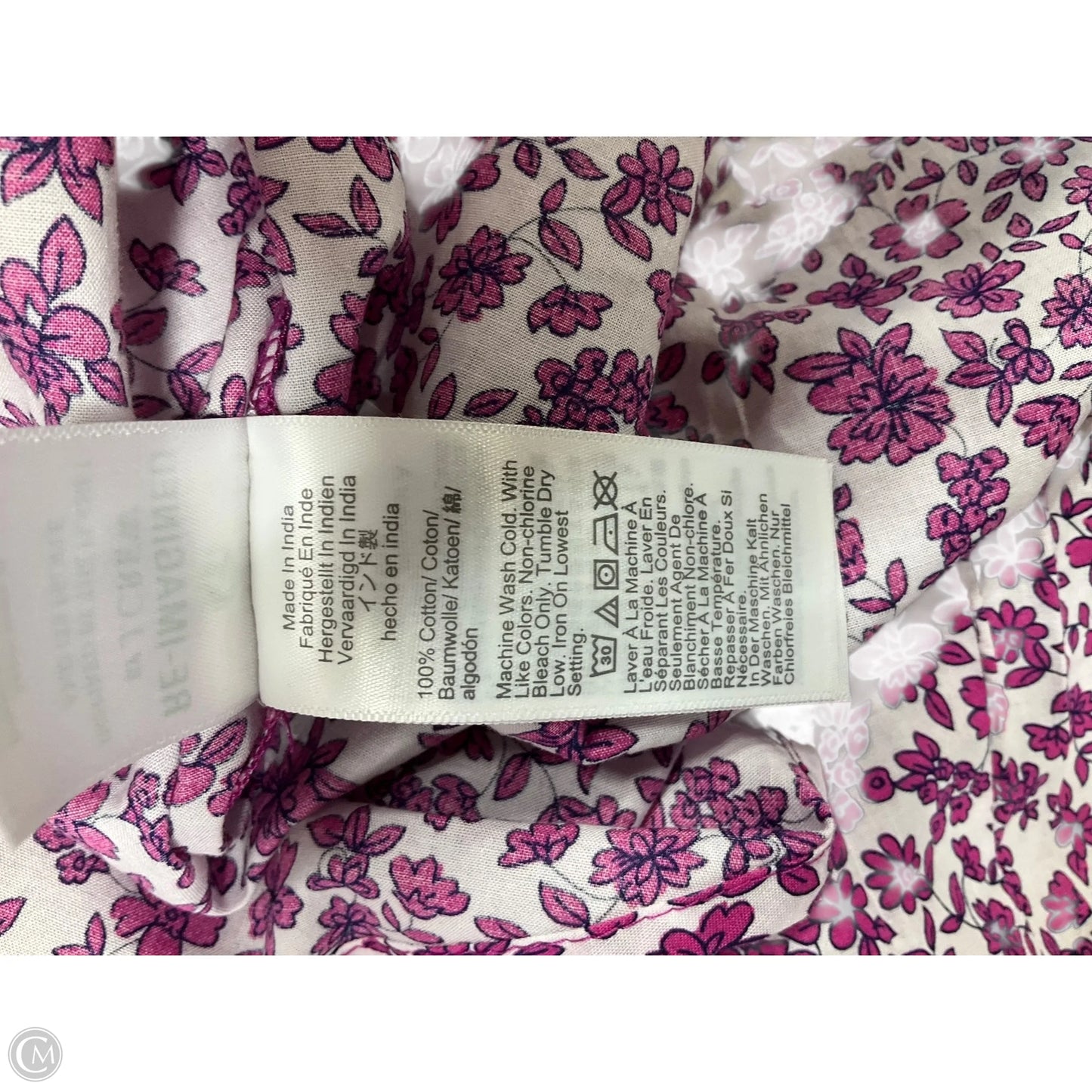 Top Long Sleeve By J. Crew In Purple, Size: M
