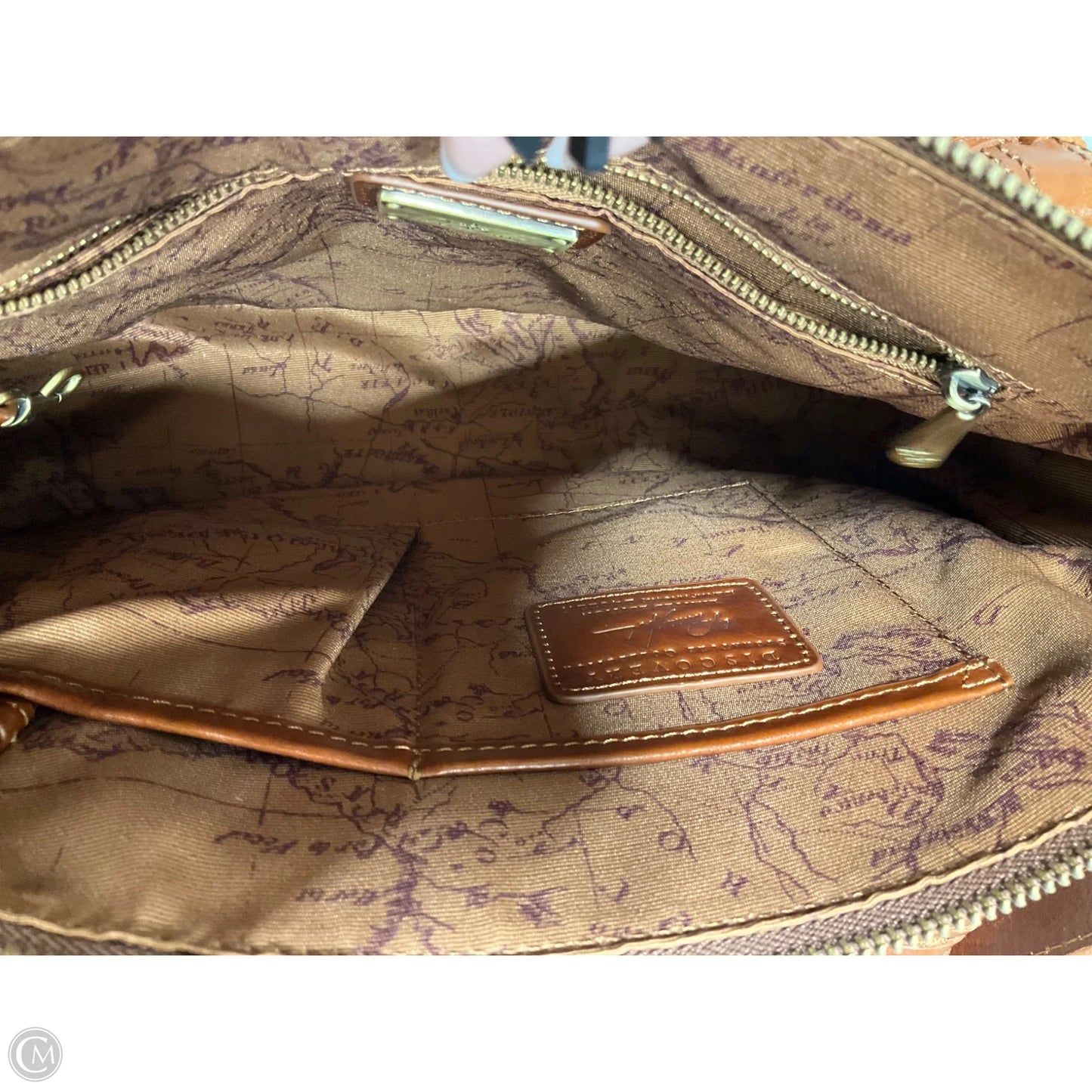 Crossbody Designer By Patricia Nash, Size: Large