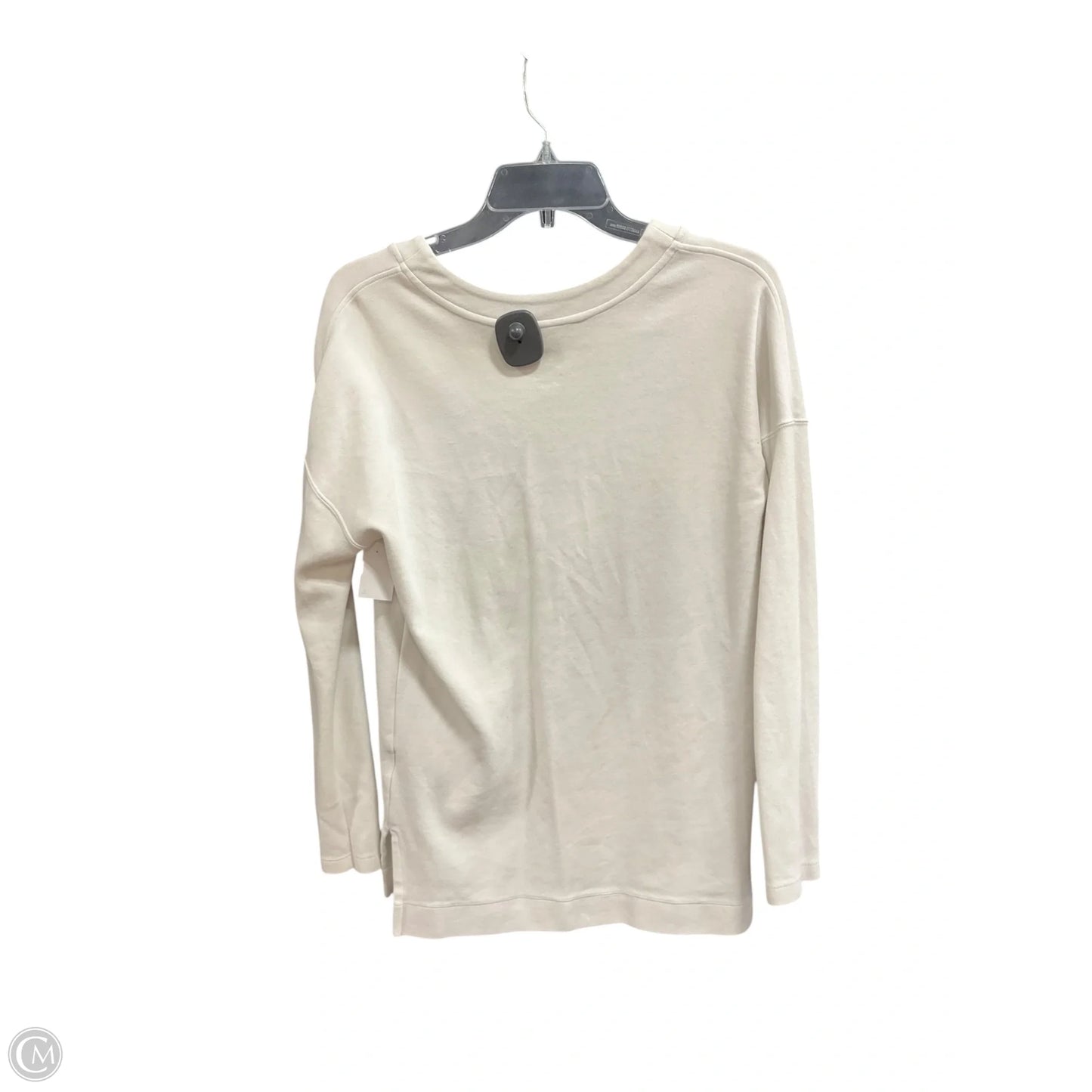 Athletic Sweatshirt Crewneck By Nike Apparel In White, Size: S