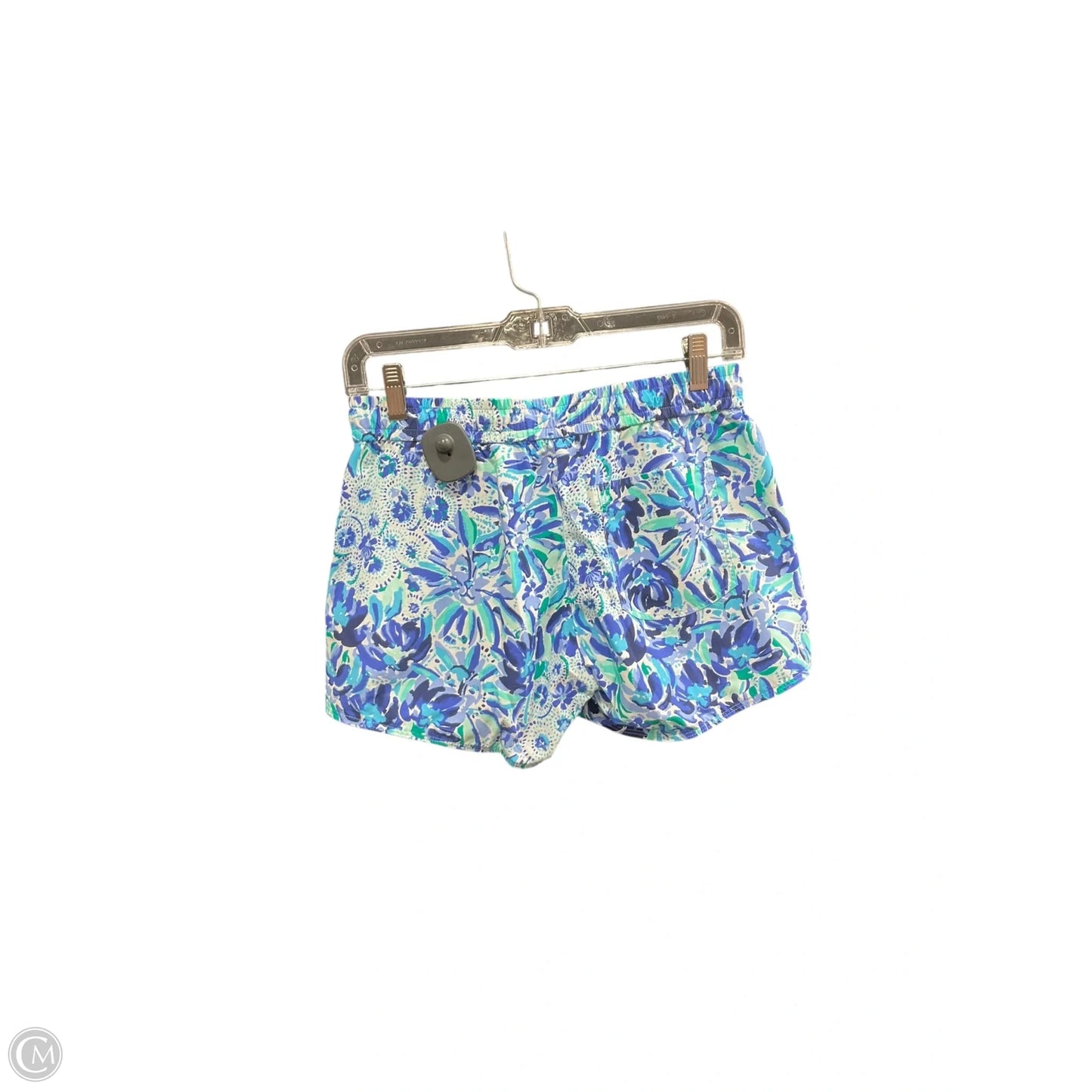 Shorts Designer By Lilly Pulitzer In Blue & Green, Size: Xs