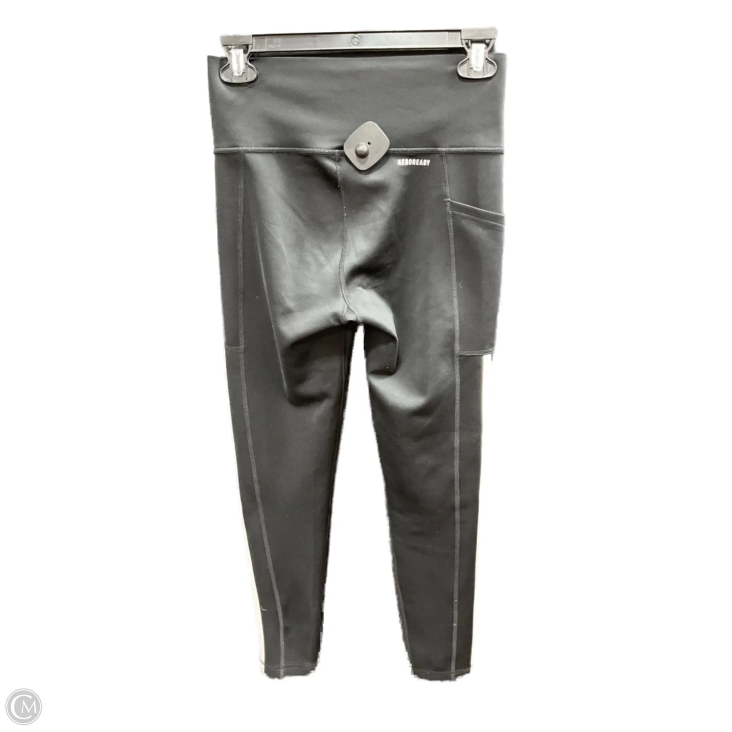 Athletic Leggings By Adidas In Black, Size: S