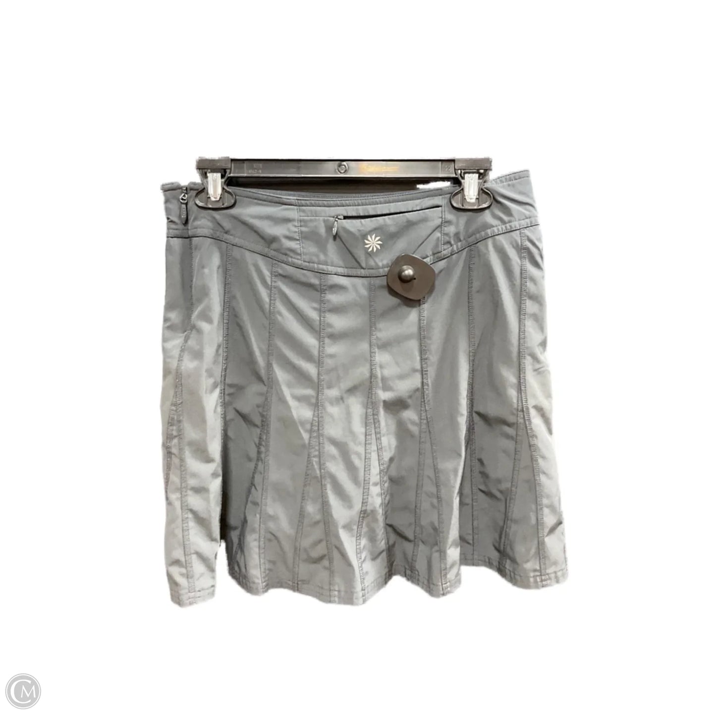 Athletic Skort By Athleta In Grey, Size: 4