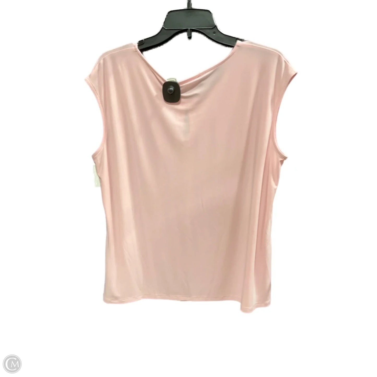 Top Sleeveless By Kasper In Pink, Size: 1x