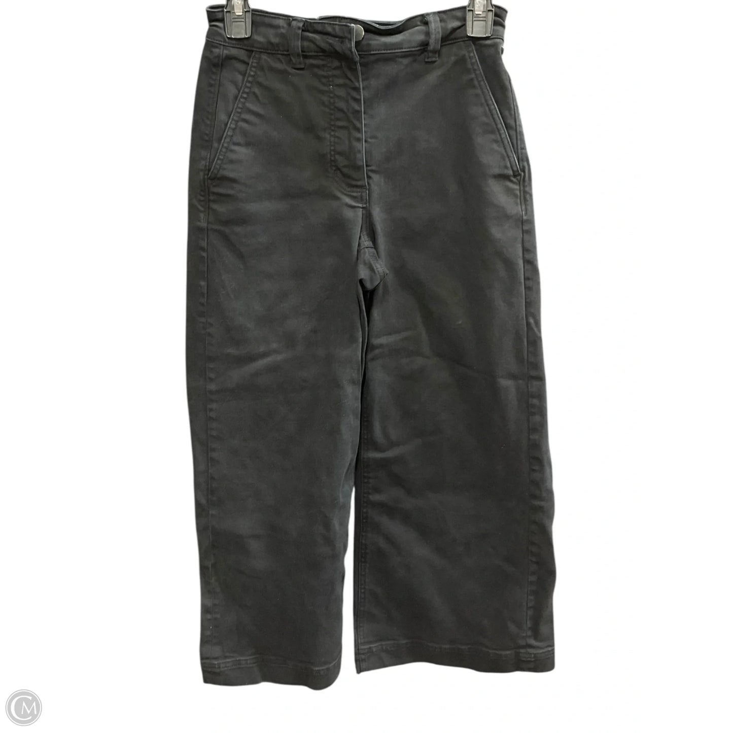 Jeans Wide Leg By Everlane In Black, Size: 0