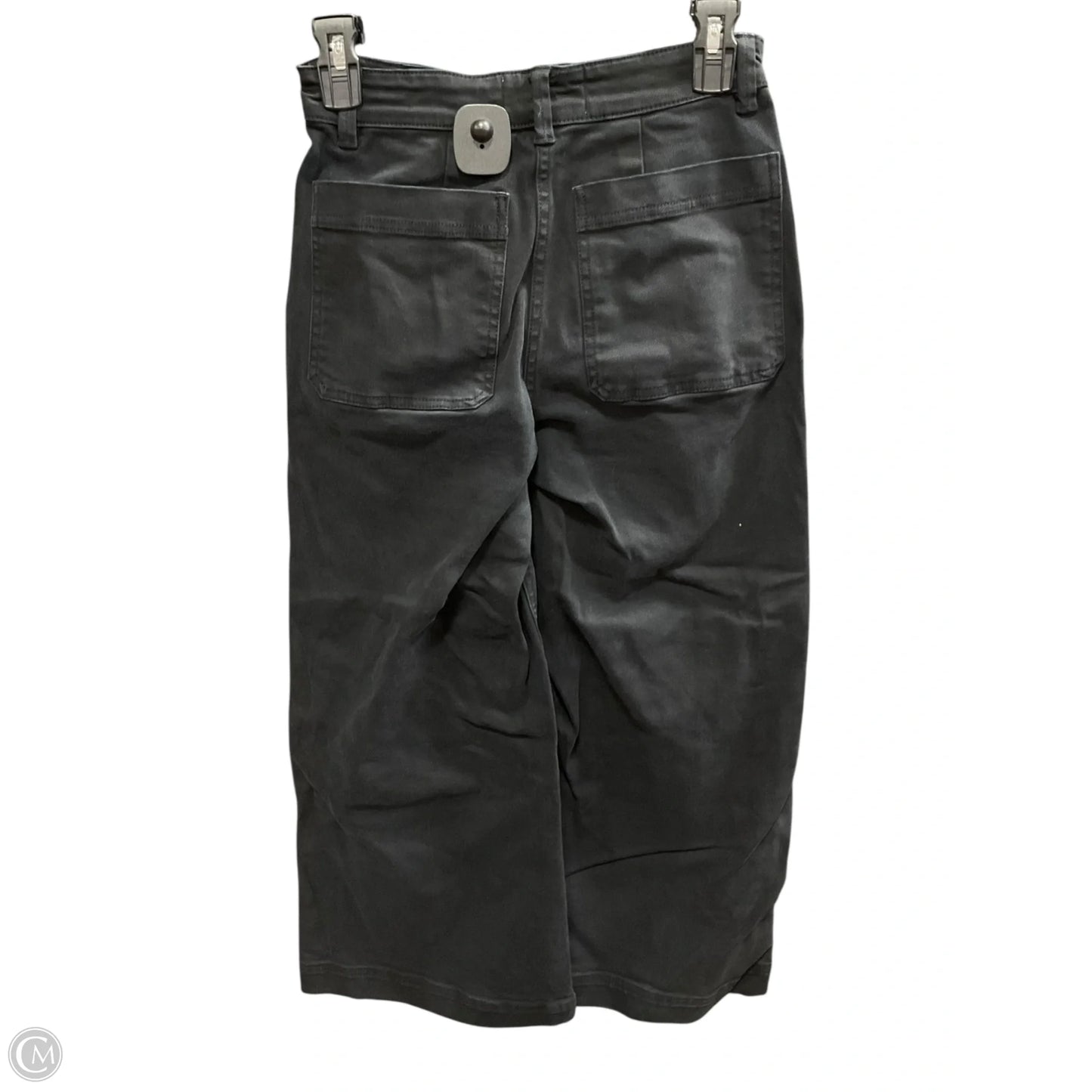 Jeans Wide Leg By Everlane In Black, Size: 0