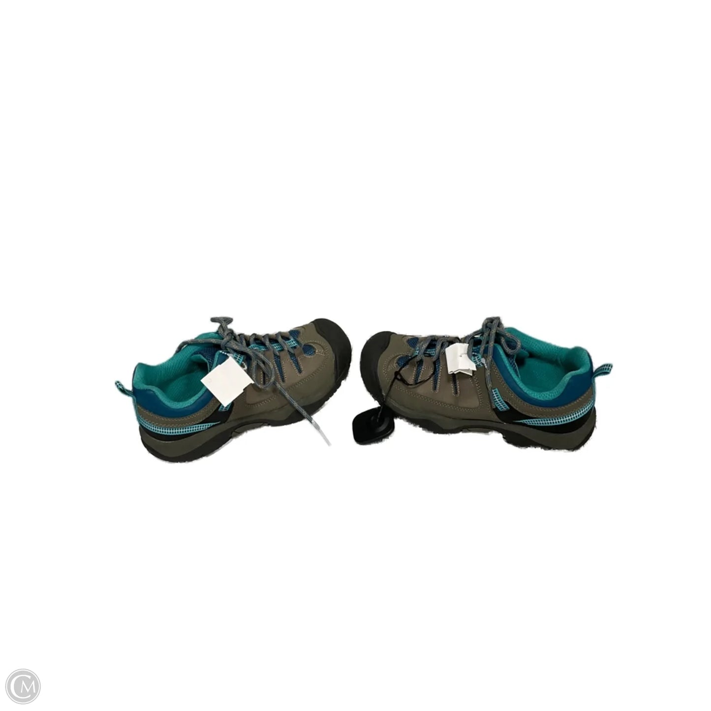 Shoes Hiking By Airwalk In Blue & Green, Size: 6.5
