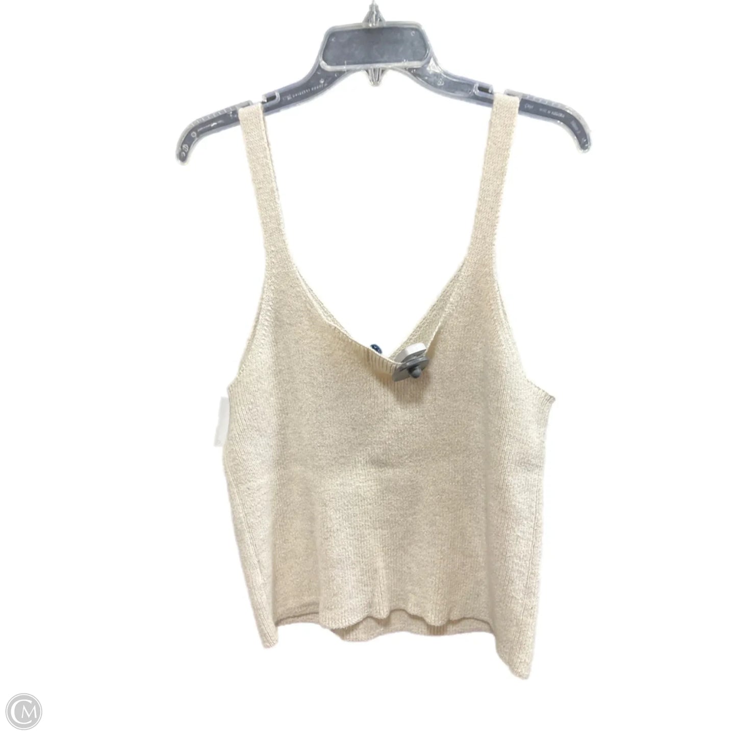 Top Sleeveless By Old Navy In Beige, Size: 2x