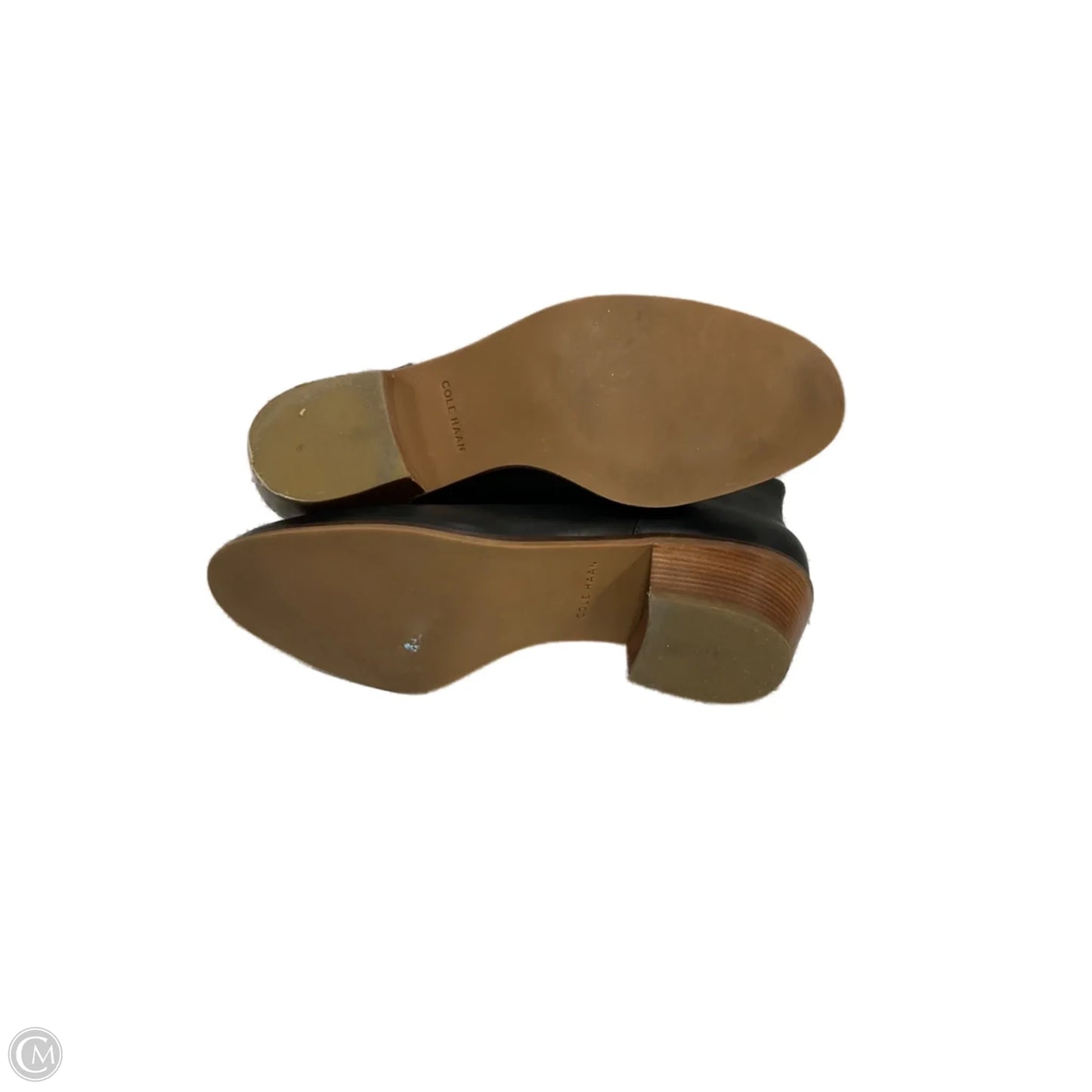 Boots Ankle Heels By Cole-haan In Black, Size: 9.5