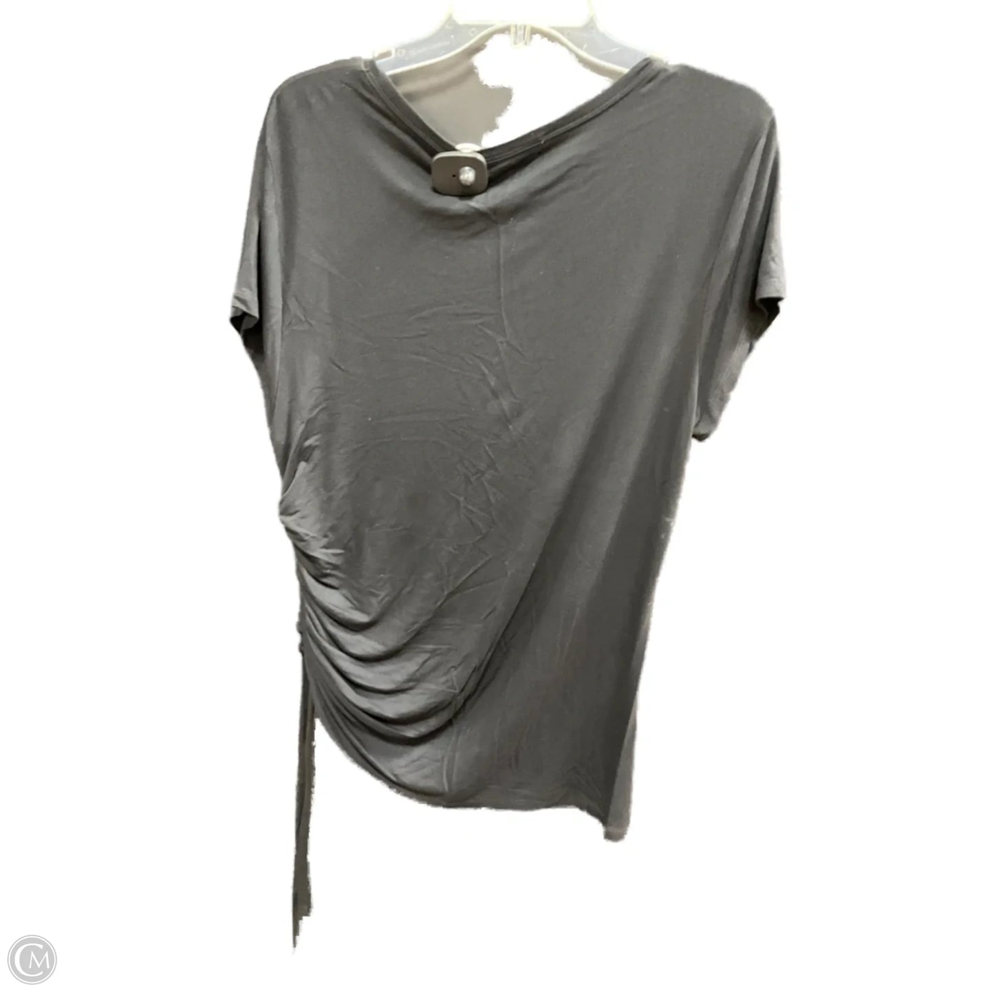 Top Short Sleeve By Inc In Black, Size: Xxl
