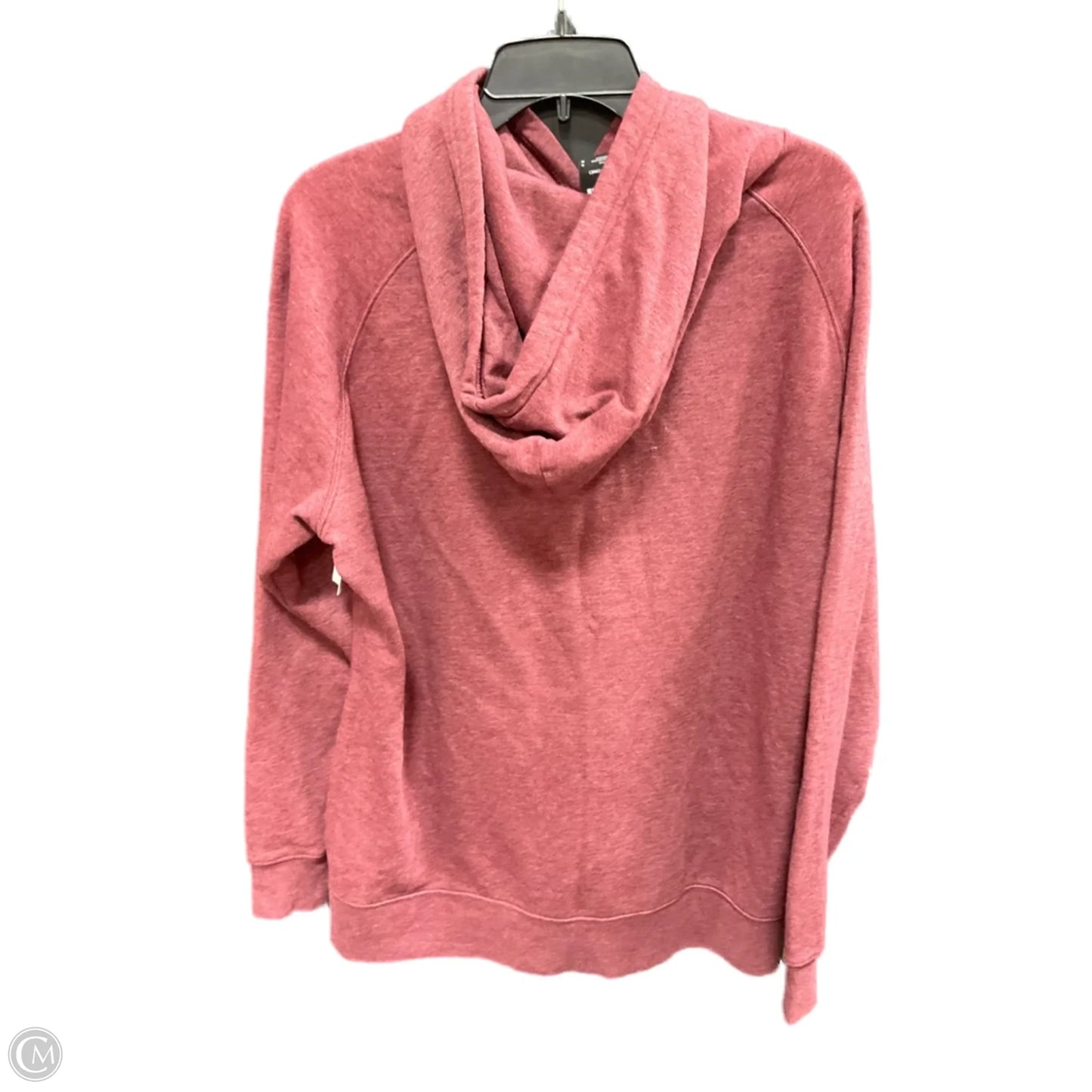 Athletic Top Long Sleeve Hoodie By The North Face In Maroon, Size: Xl