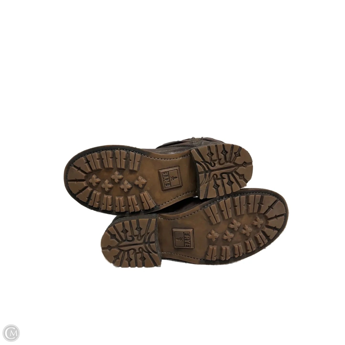 Boots Designer By Frye In Brown, Size: 7