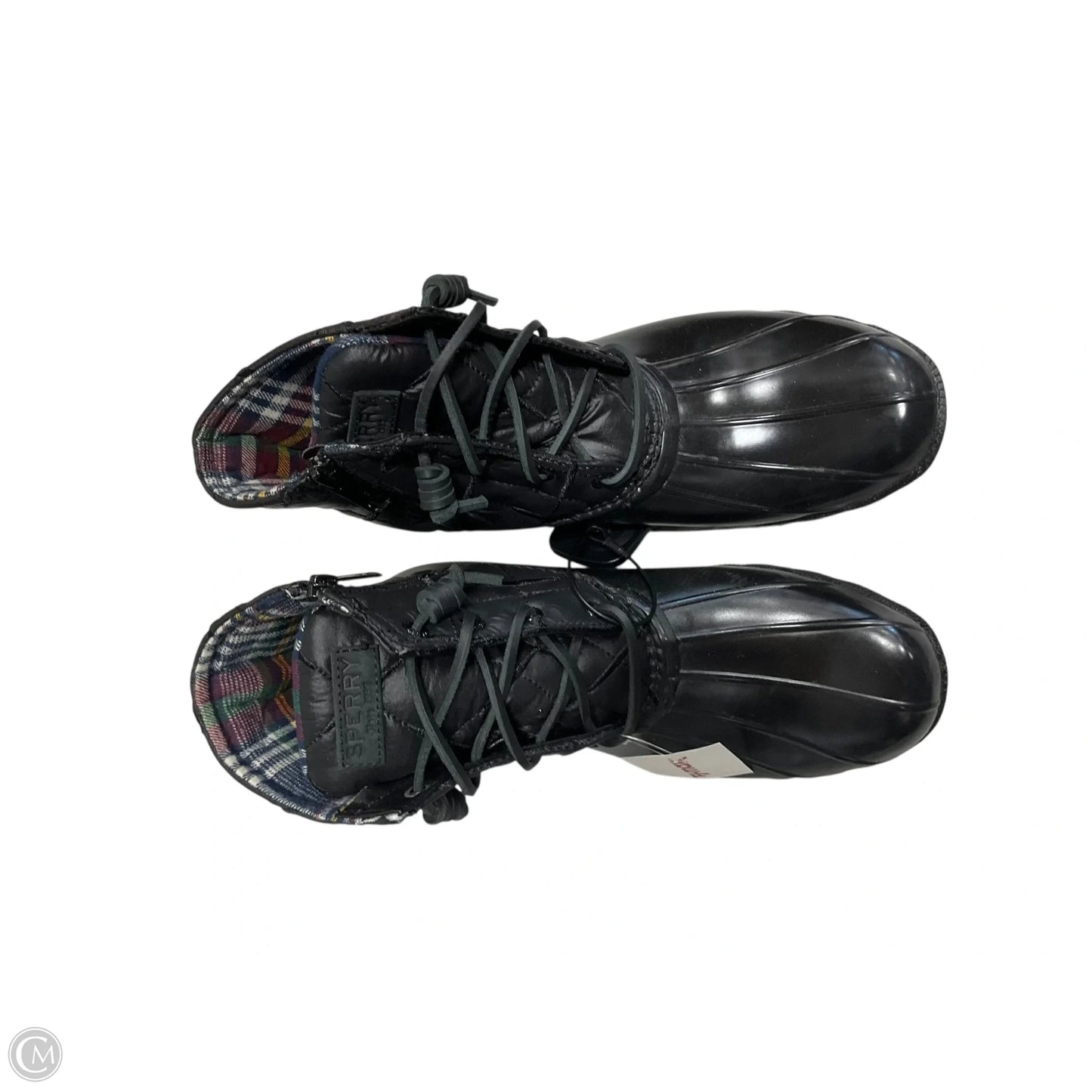 Boots Ankle Flats By Sperry In Black, Size: 9