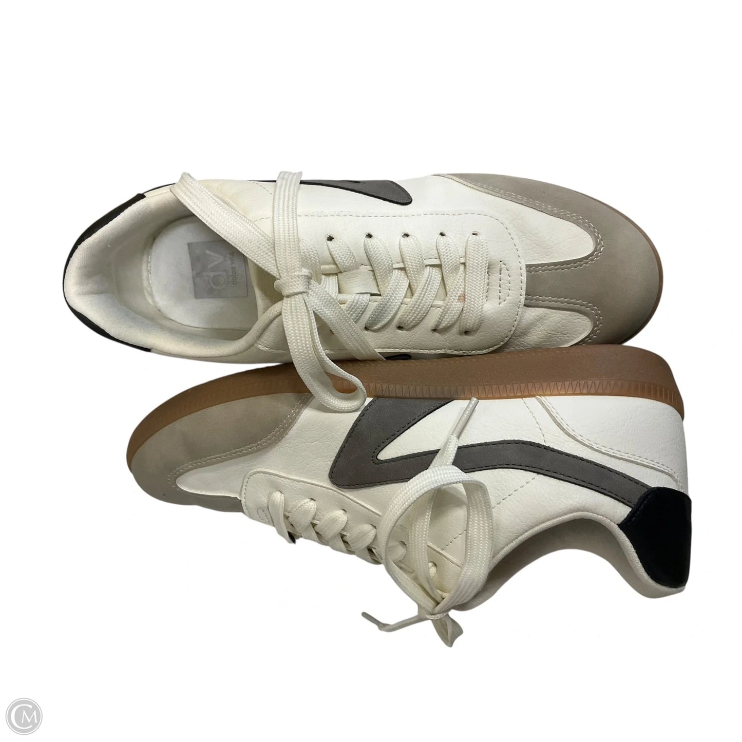 Shoes Sneakers By Dolce Vita In Grey & White, Size: 9