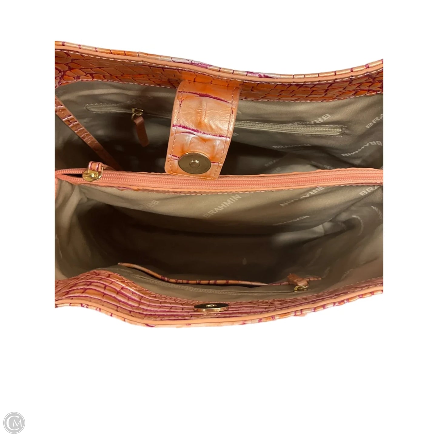 Crossbody Designer By Brahmin, Size: Large