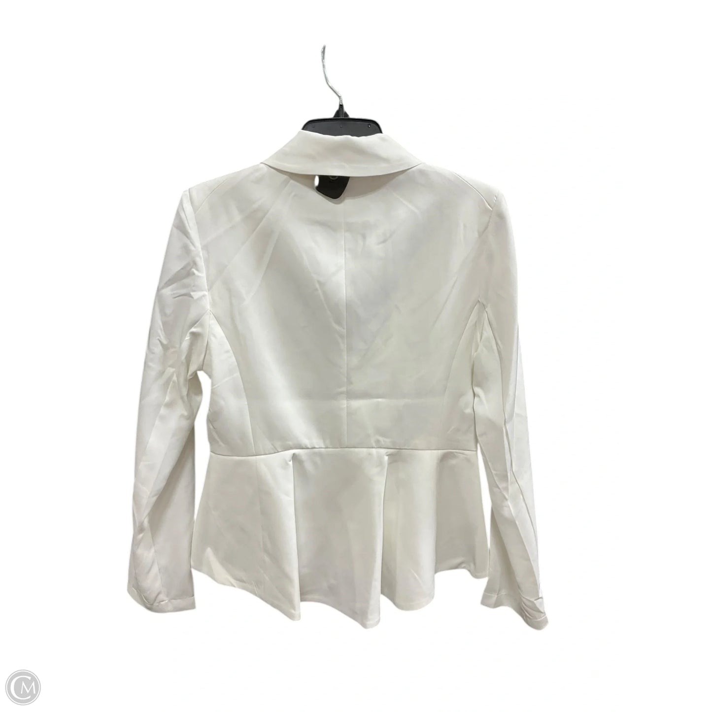 Blazer By Do + Be In White, Size: L