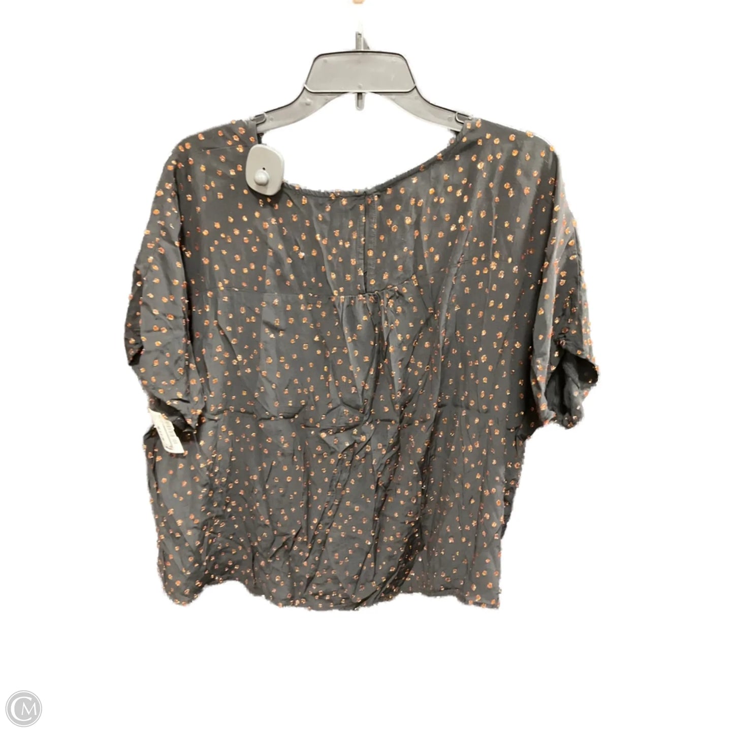 Top Short Sleeve By Madewell In Black, Size: Xl