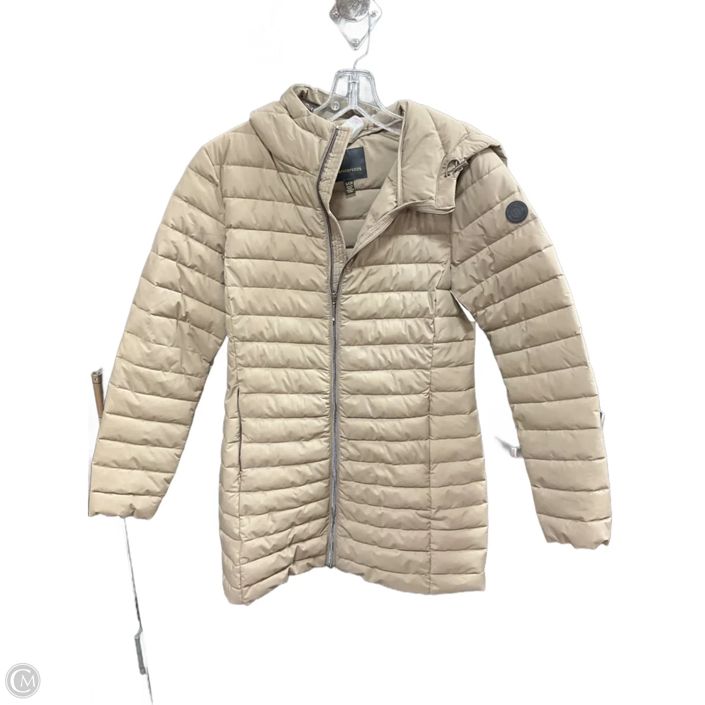 Coat Puffer & Quilted By Weatherproof In Grey, Size: S