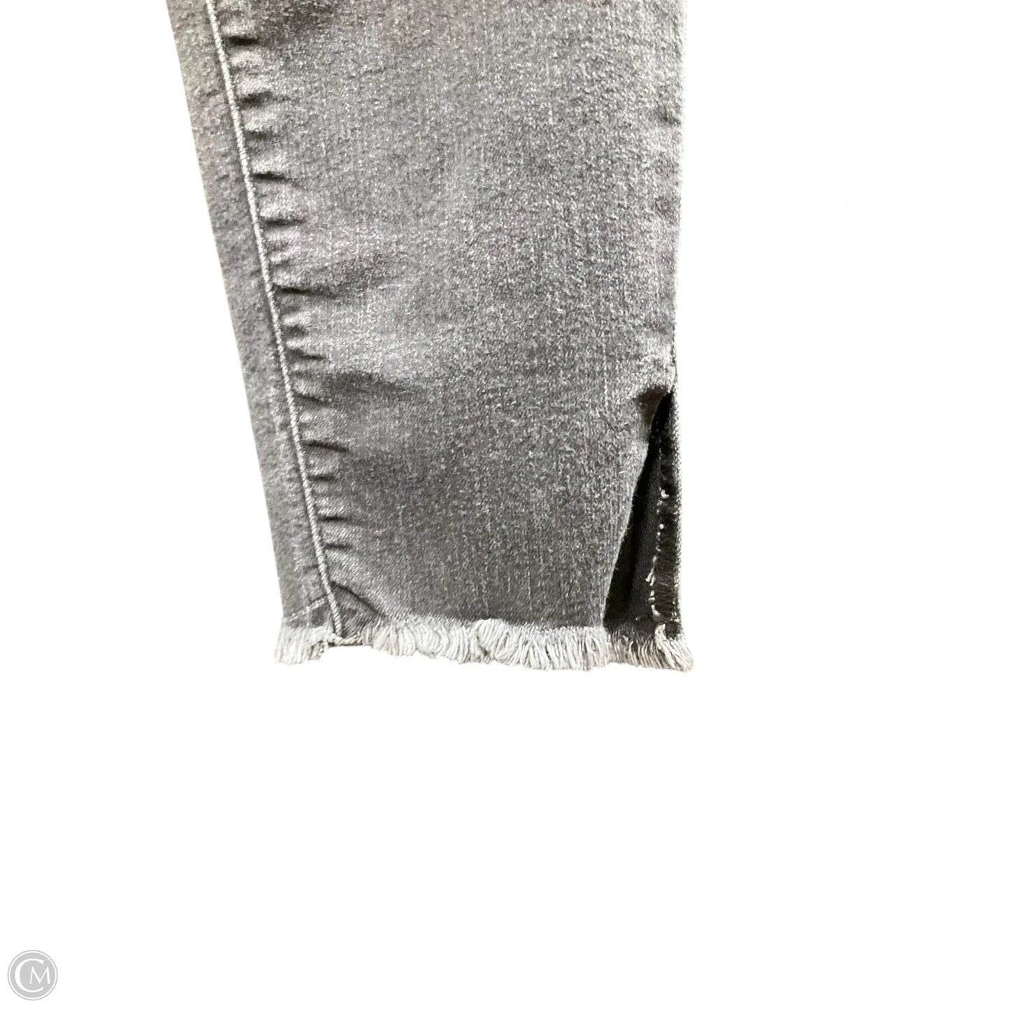 Jeans Skinny By Loft In Black Denim, Size: 12